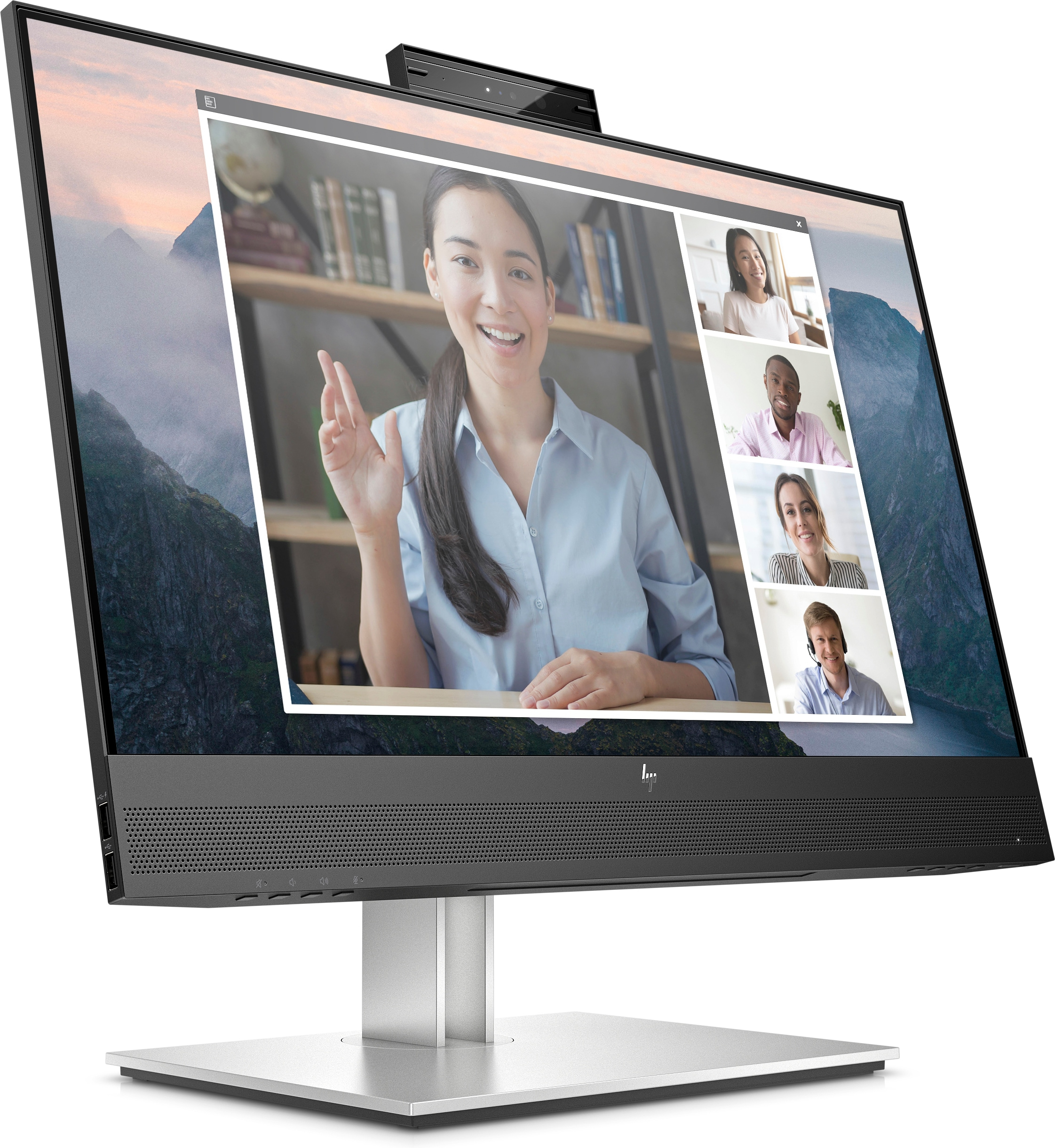 HP E24mv G4 FHD Conferencing Monitor - 23.8" IPS, USB-C - obrazek 3
