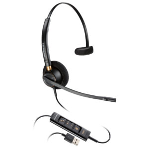 HP Poly Jednouszny zestaw słuchawkowy Poly EncorePro 515 z portem USB-A