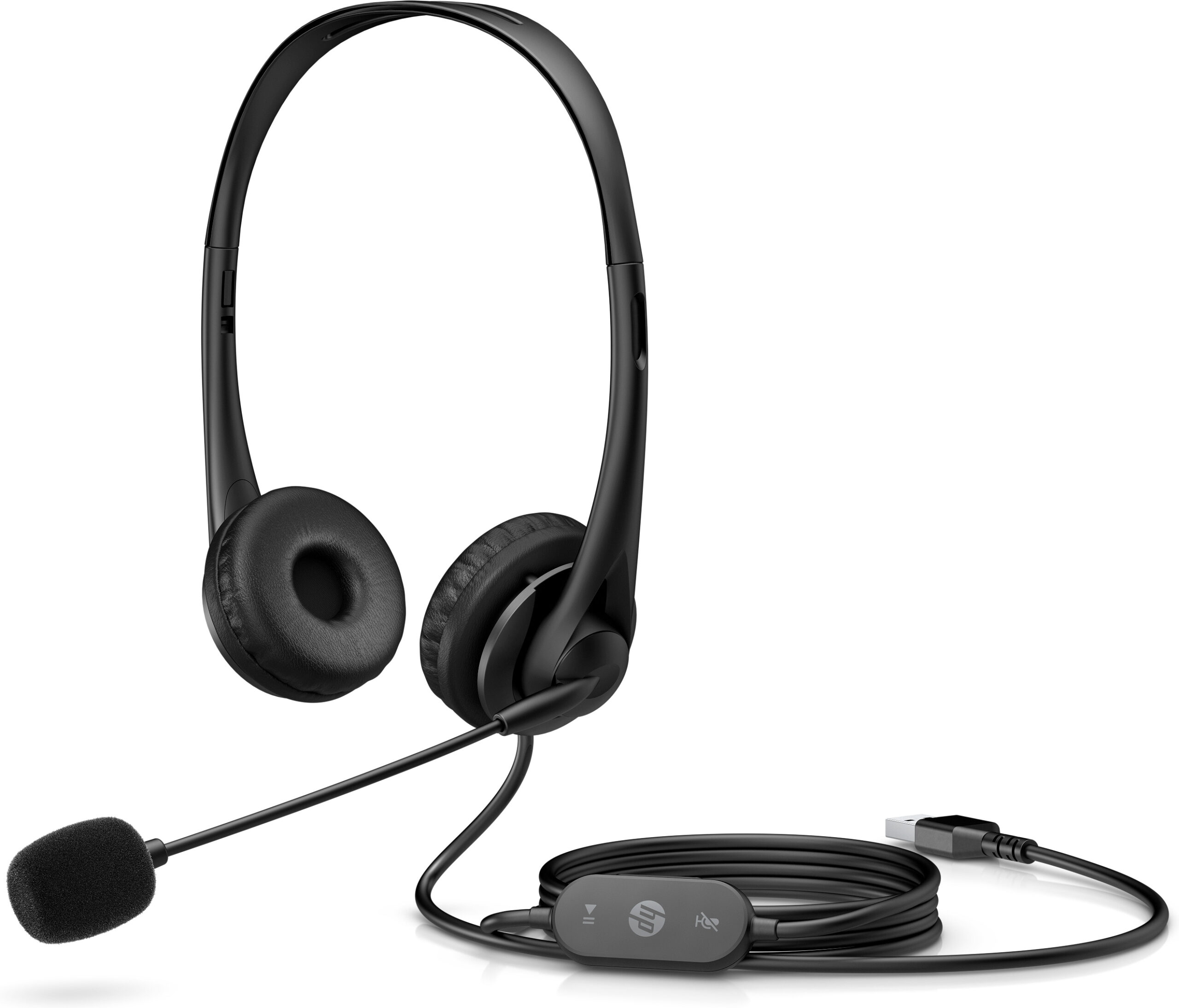 HP Stereo USB Headset G2 (428H5AA) - Słuchawki Przewodowe - obrazek 2