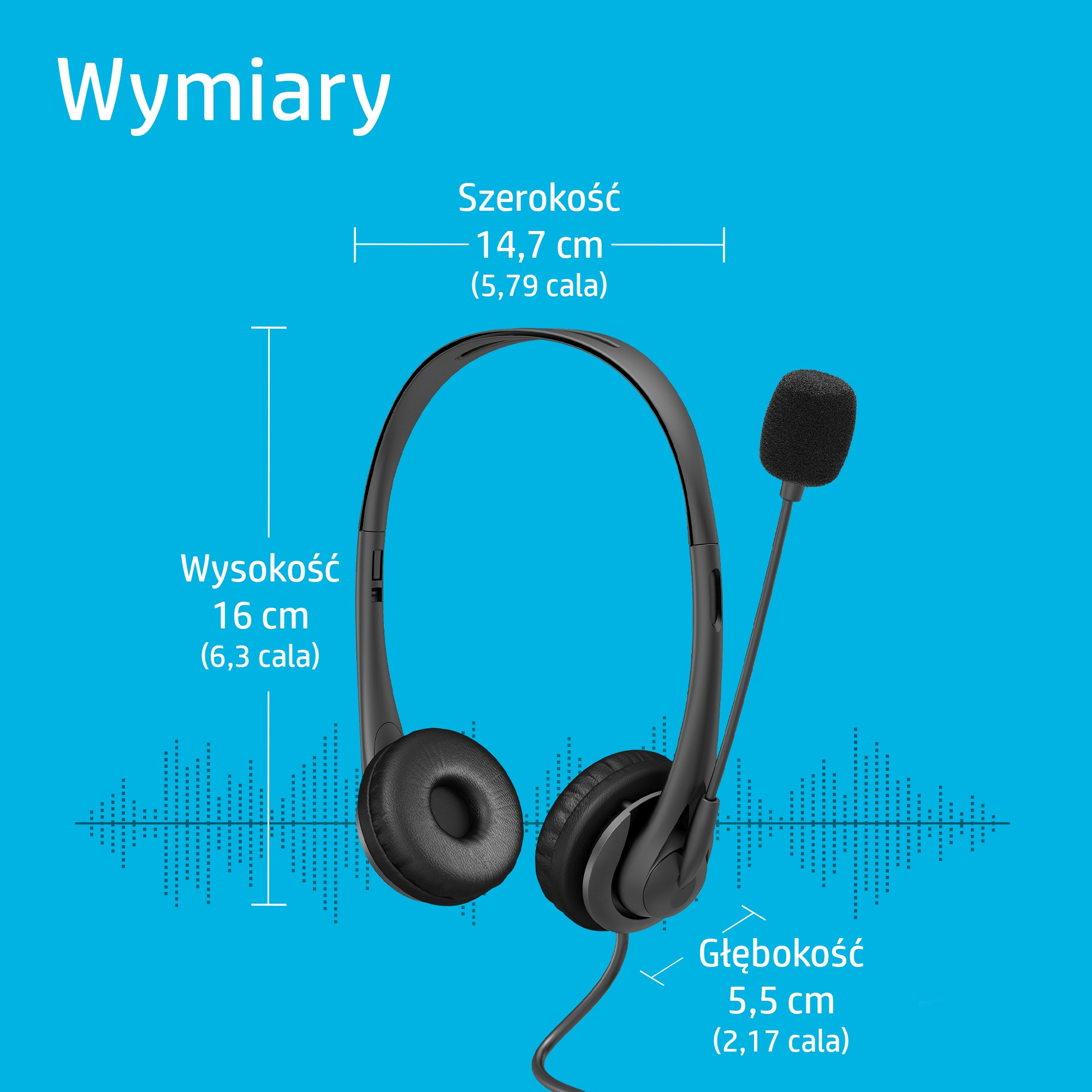 HP Stereo USB Headset G2 (428H5AA) - Słuchawki Przewodowe - obrazek 5