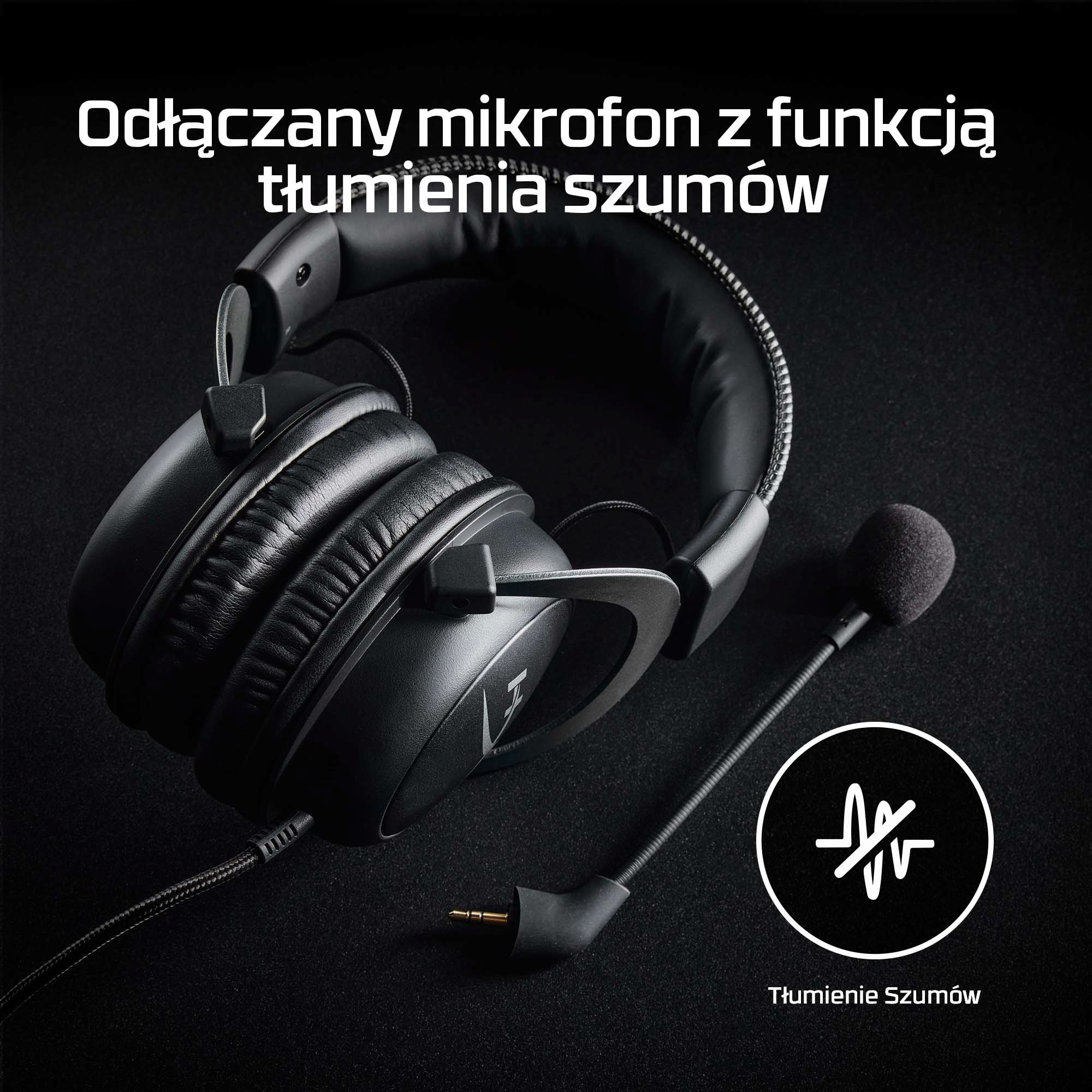 HyperX Cloud II – zestaw słuchawkowy do gier (czarno-czerwony) - obrazek 5