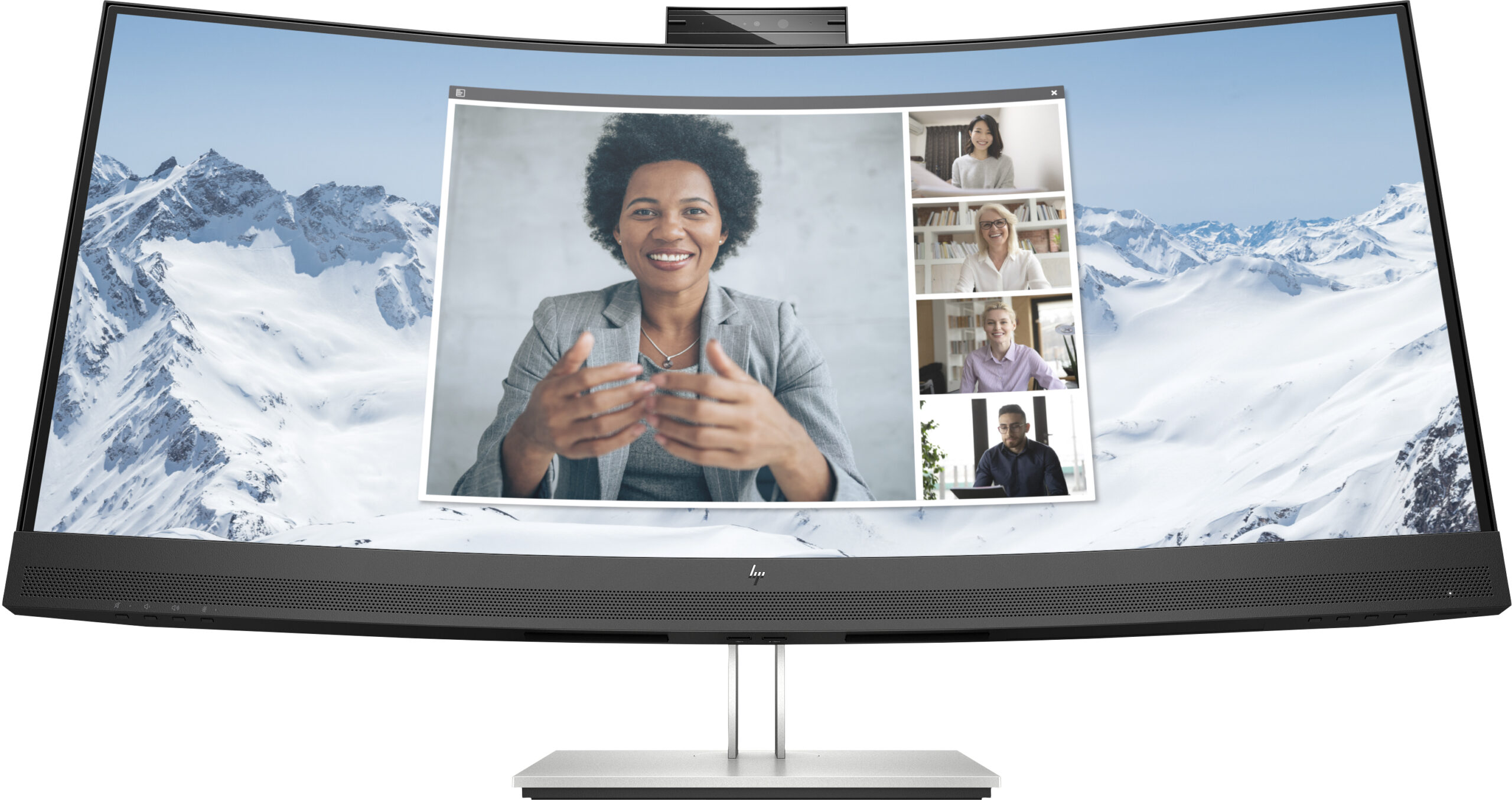 HP Monitor E34m G4 WQHD USB-C Conferencing z zakrzywionym ekranem