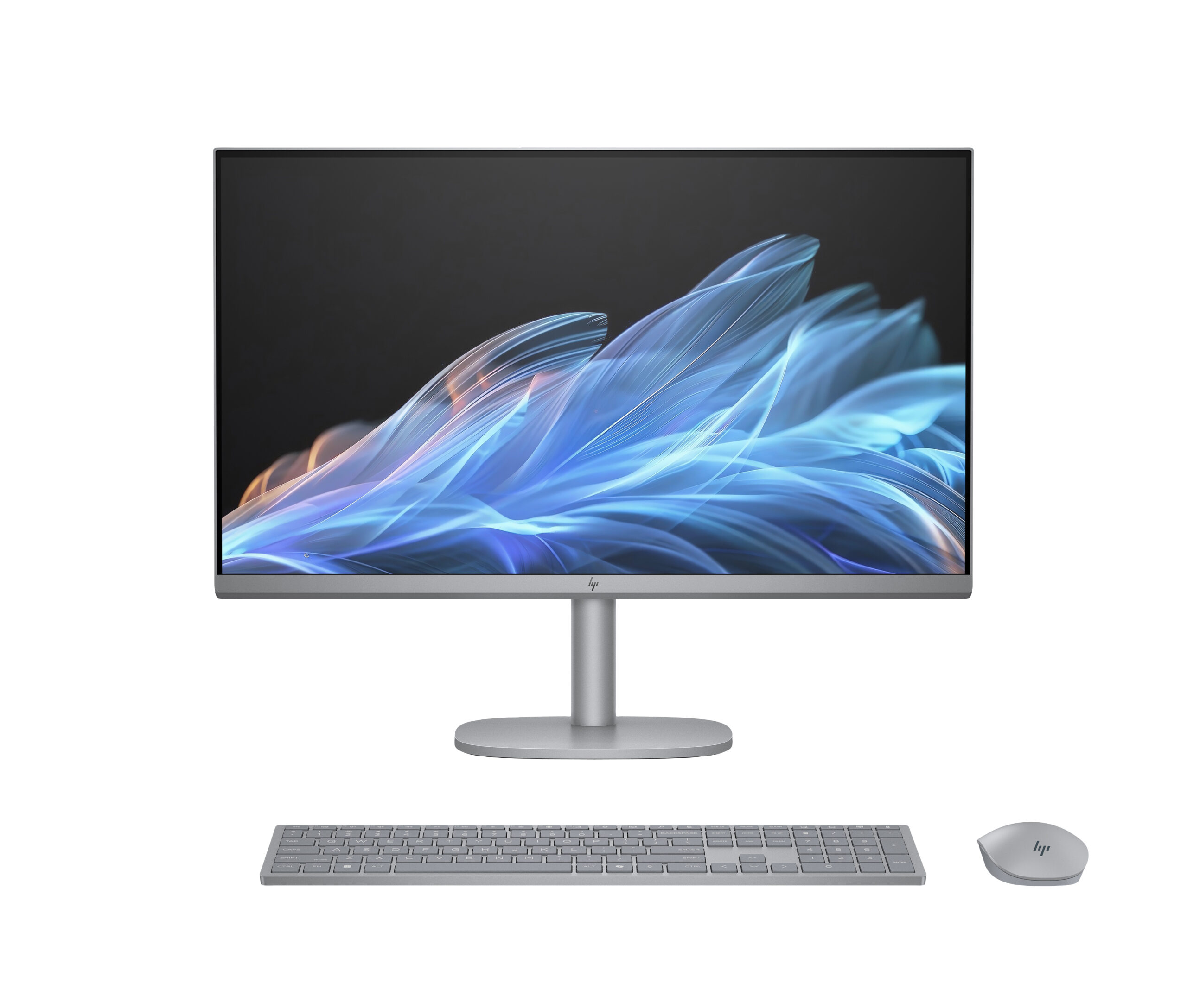 HP OmniStudio X 27-cs0018nw PC Intel Core Ultra 5 125H 68,6 cm (27") 3840 x 2160 px All-in-One PC 16 GB DDR5-SDRAM 512 GB SSD Windows 11 Home Wi-Fi 6E (802.11ax) AI PC Srebrny