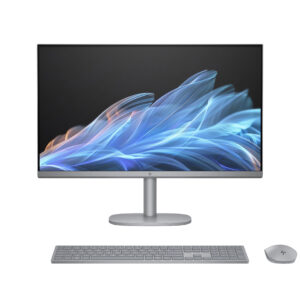 HP OmniStudio X 27-cs0004nw Intel Core Ultra 7 155H 68,6 cm (27") 3840 x 2160 px All-in-One PC 32 GB DDR5-SDRAM 1 TB SSD Windows 11 Home Wi-Fi 7 (802.11be) AI PC Srebrny