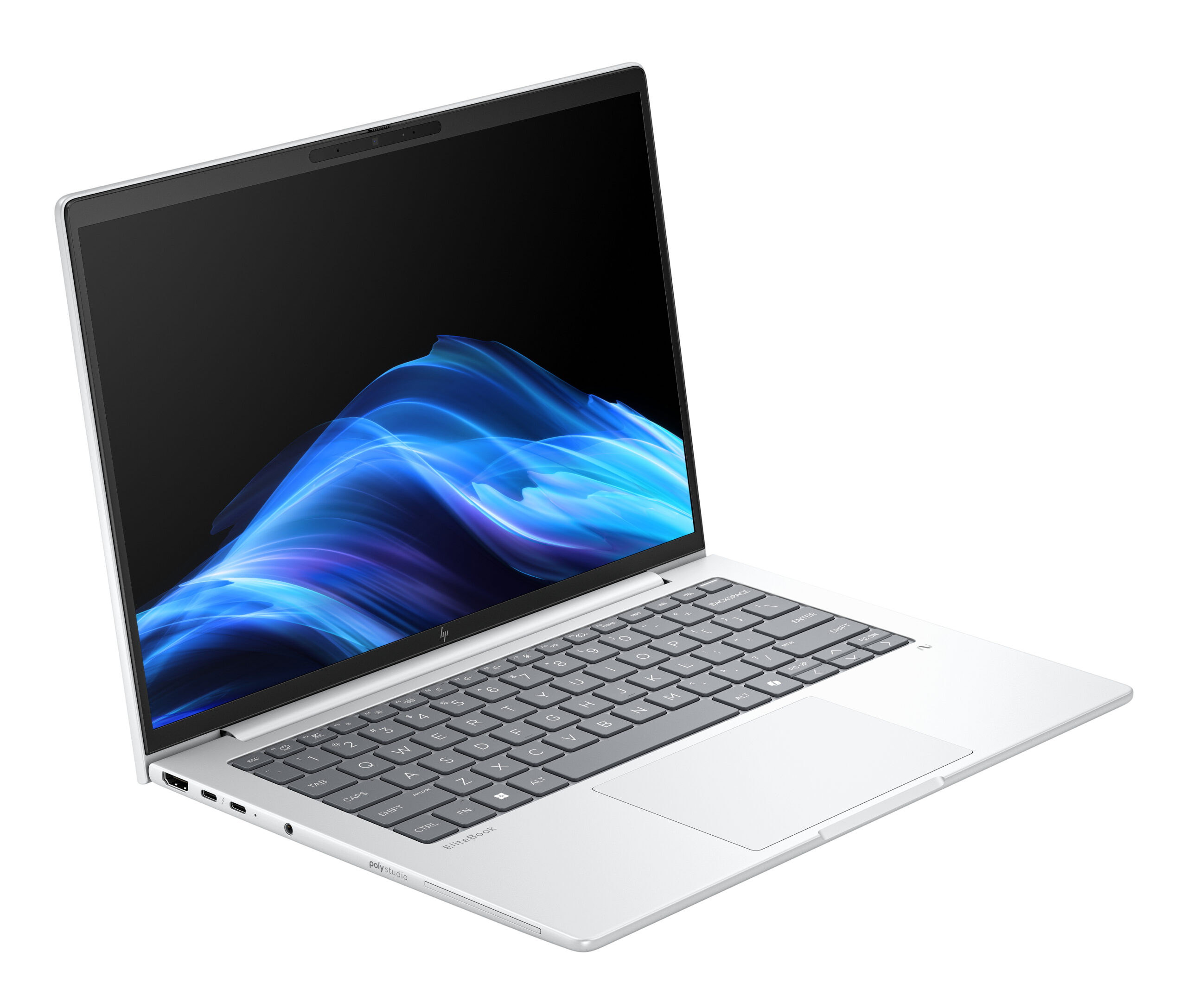 HP EliteBook 8 G1i AI Intel Core Ultra 5 225U Laptop 35,6 cm (14") WUXGA 16 GB DDR5-SDRAM 512 GB SSD Wi-Fi 6E (802.11ax) Windows 11 Pro AI PC Srebrny