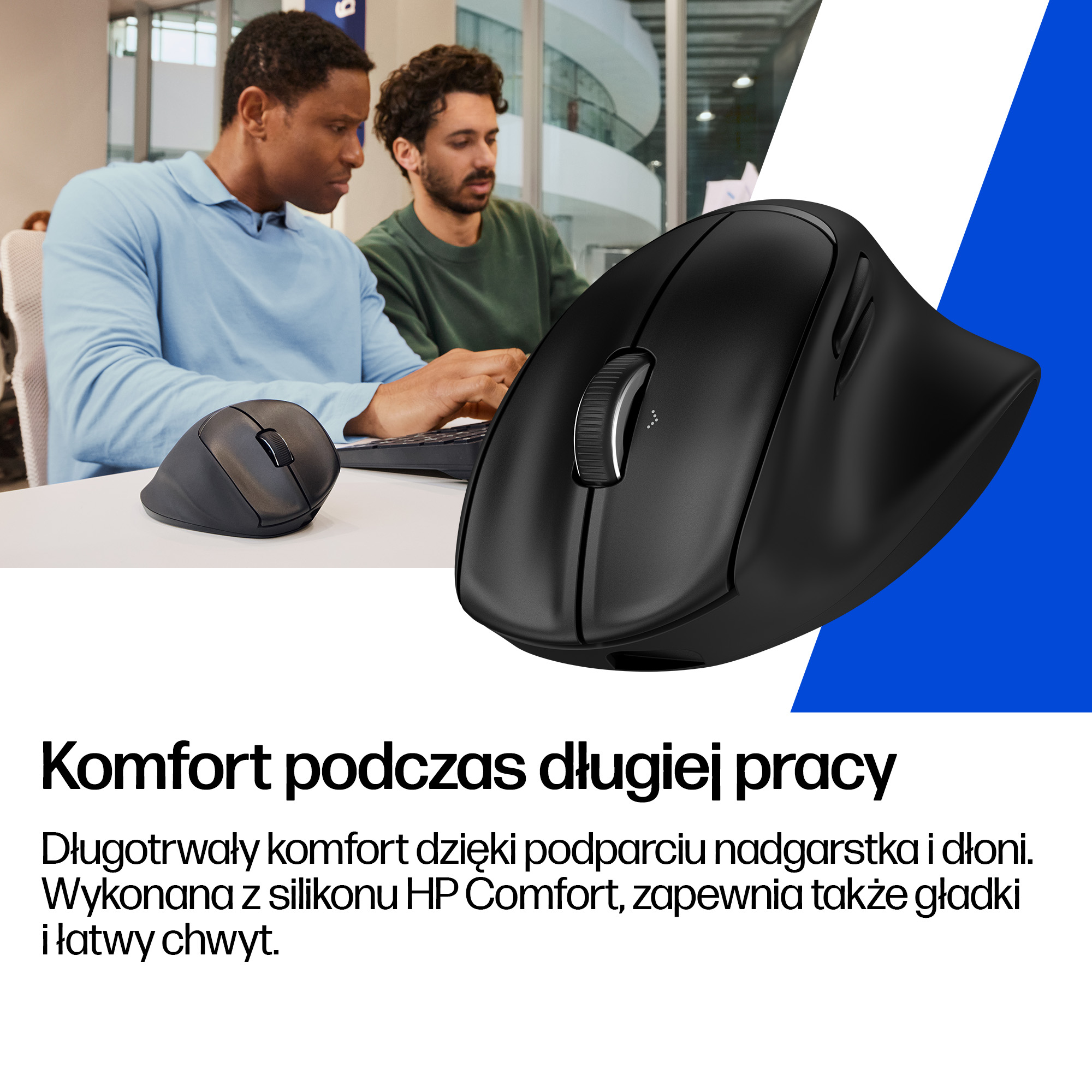 HP Ergonomiczna mysz Tilt 720M - obrazek 3