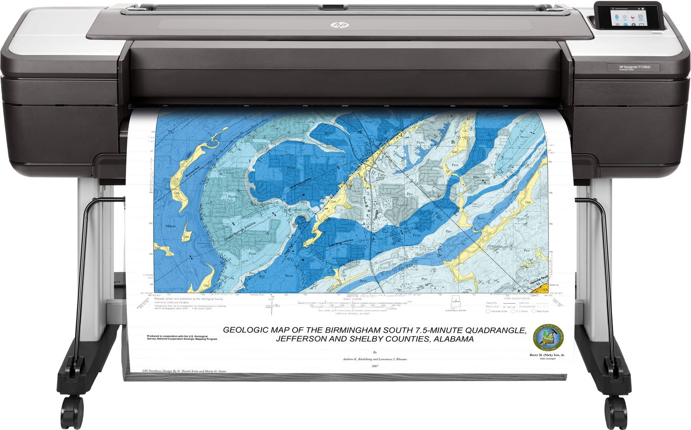 HP DesignJet T1700 dr - 1118 mm (44 Zoll) PostScript +++ Postscript Dateiformat, Dual-Rollen-Option
