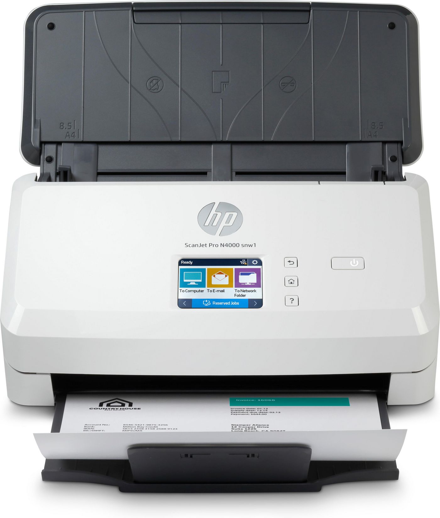 HP ScanJet Pro N4000 snw1 (6FW08A#B19) - Skaner dokumentów