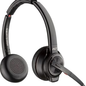 Poly Savi 8220-M Office Stereo DECT 1880-1900 MHz Headset EMEA - INTL English Loc  Euro plug