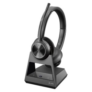 Poly Savi 7320 UC Stereo Microsoft Teams Certified DECT 1880-1900 MHz Headset EMEA - INTL English Loc  Euro plug