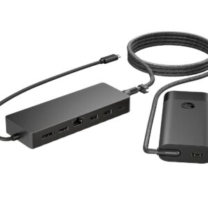 HP Universal USB-C Hub and Laptop Charger Combo - 9H0H9AA#ABB