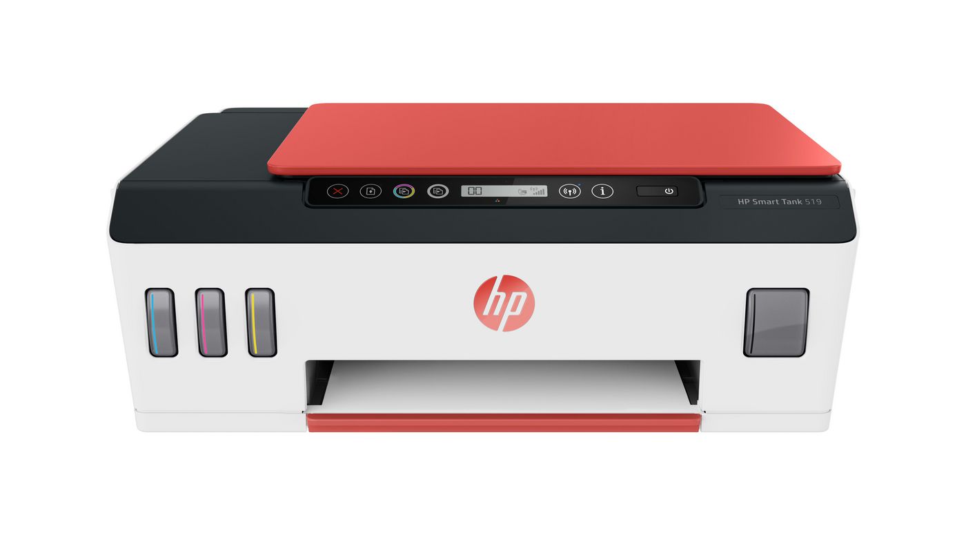 HP Smart Tank 519 AiO Printer A4 Color USB 2.0 Wi-Fi Bluetooth LE Printer Print Copy Scan 22ppm Inkjet