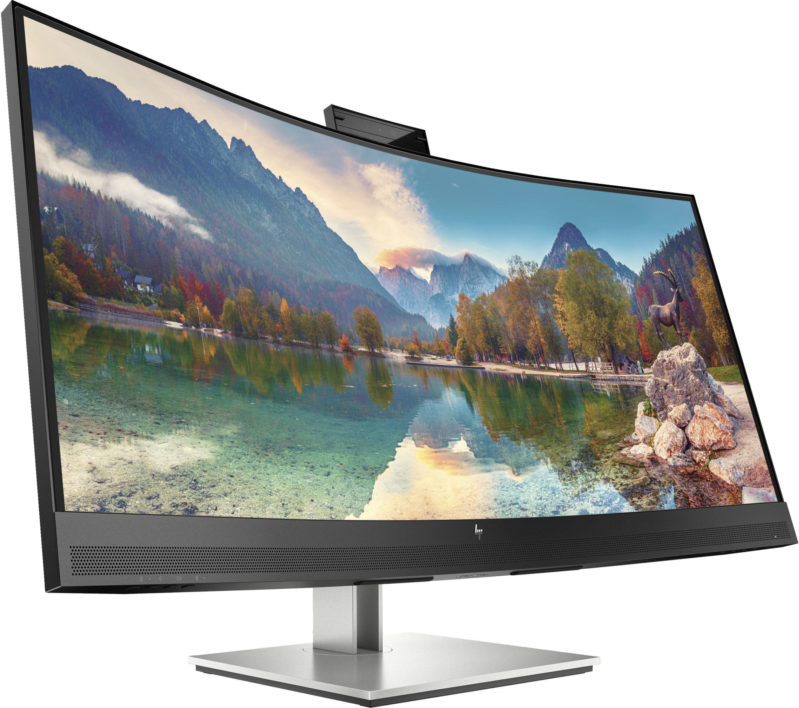 HP Monitor E34m G4 WQHD USB-C Conferencing z zakrzywionym ekranem - obrazek 3