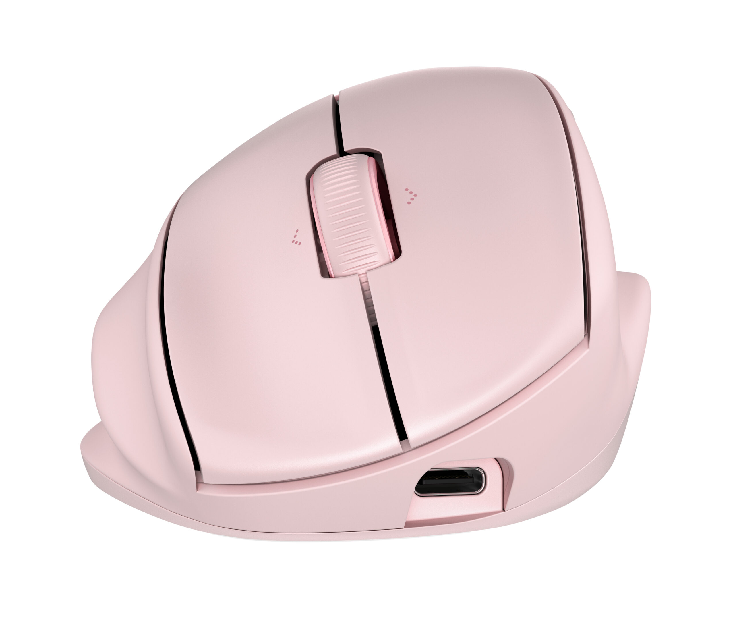 HP 720M Tilt Ergonomic Mysz bezprzewodowa - różowa