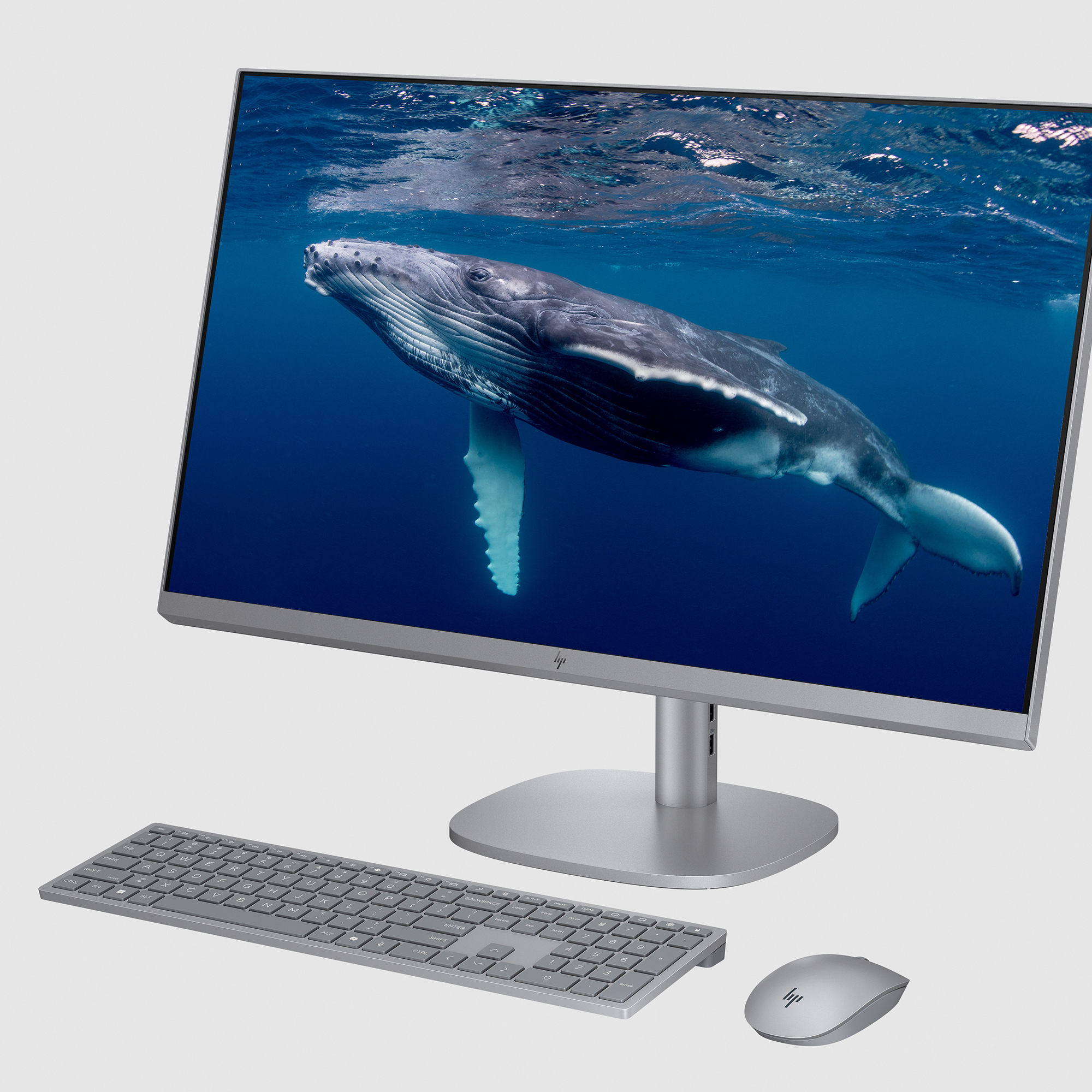 HP OmniStudio X 27-cs0018nw PC Intel Core Ultra 5 125H 68,6 cm (27") 3840 x 2160 px All-in-One PC 16 GB DDR5-SDRAM 512 GB SSD Windows 11 Home Wi-Fi 6E (802.11ax) AI PC Srebrny - obrazek 5