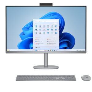 HP OmniStudio X 32-c0018nw PC Intel Core Ultra 7 155H 80 cm (31.5") 3840 x 2160 px All-in-One PC 32 GB DDR5-SDRAM 1 TB SSD NVIDIA GeForce RTX 4050 Windows 11 Home Wi-Fi 7 (802.11be) AI PC Srebrny