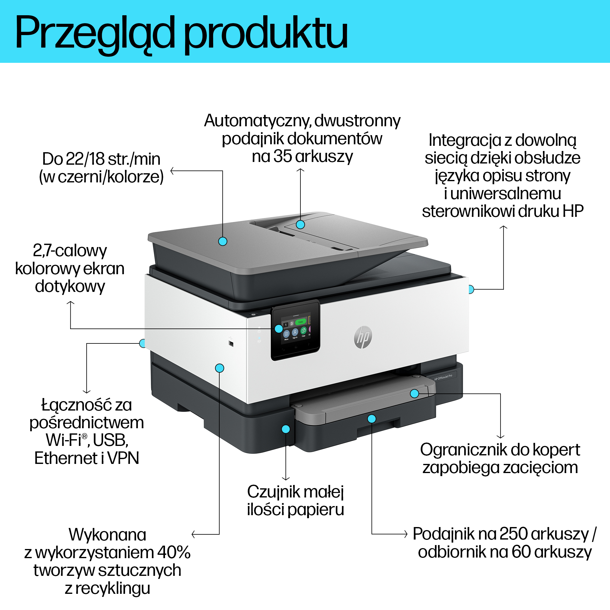 HP OfficeJet Pro 9120B All-in-One Printer (4V2N0B) - obrazek 4