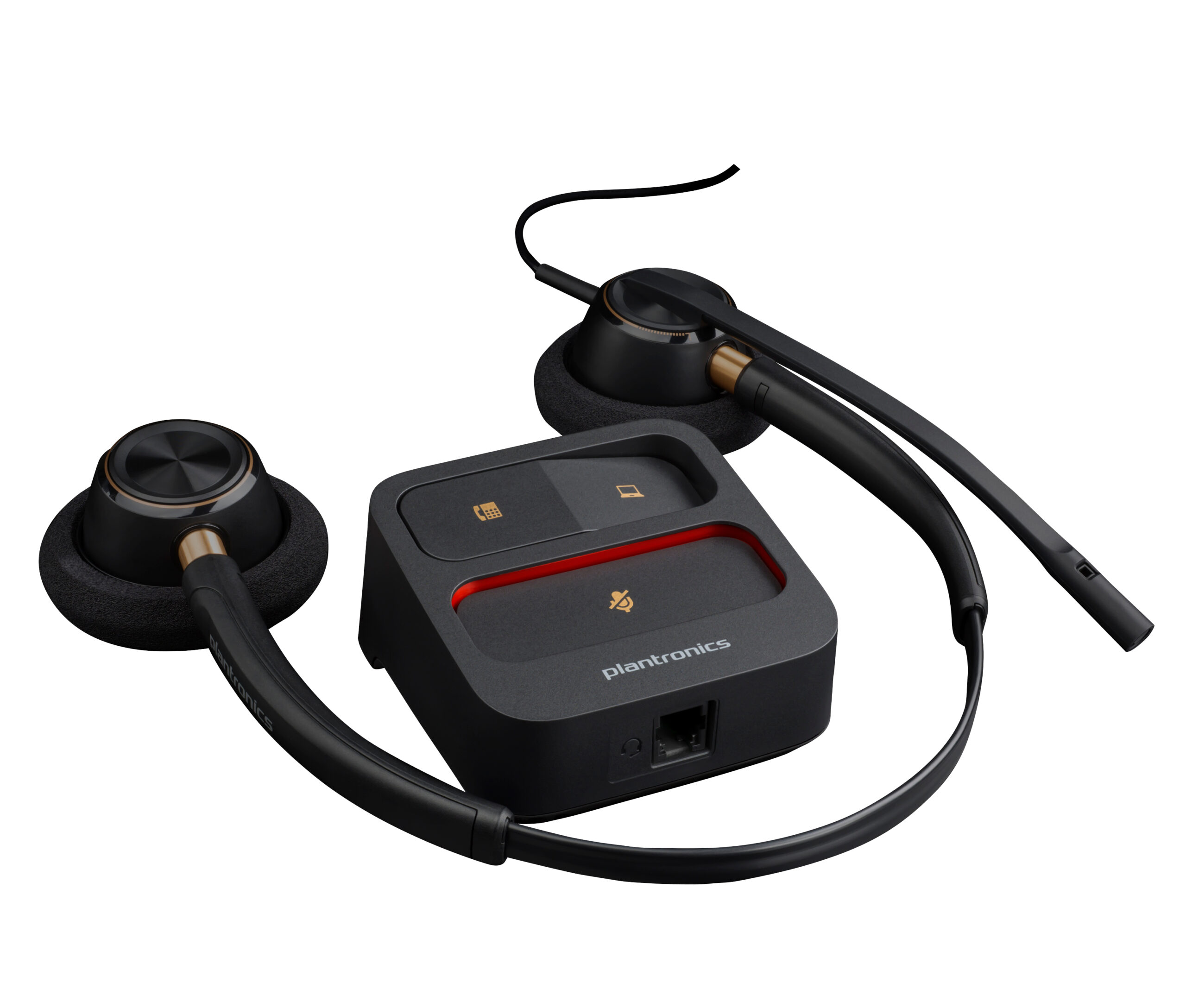 HP Poly EncorePro 520 Binaural Headset +Quick Disconnect EMEA - obrazek 4