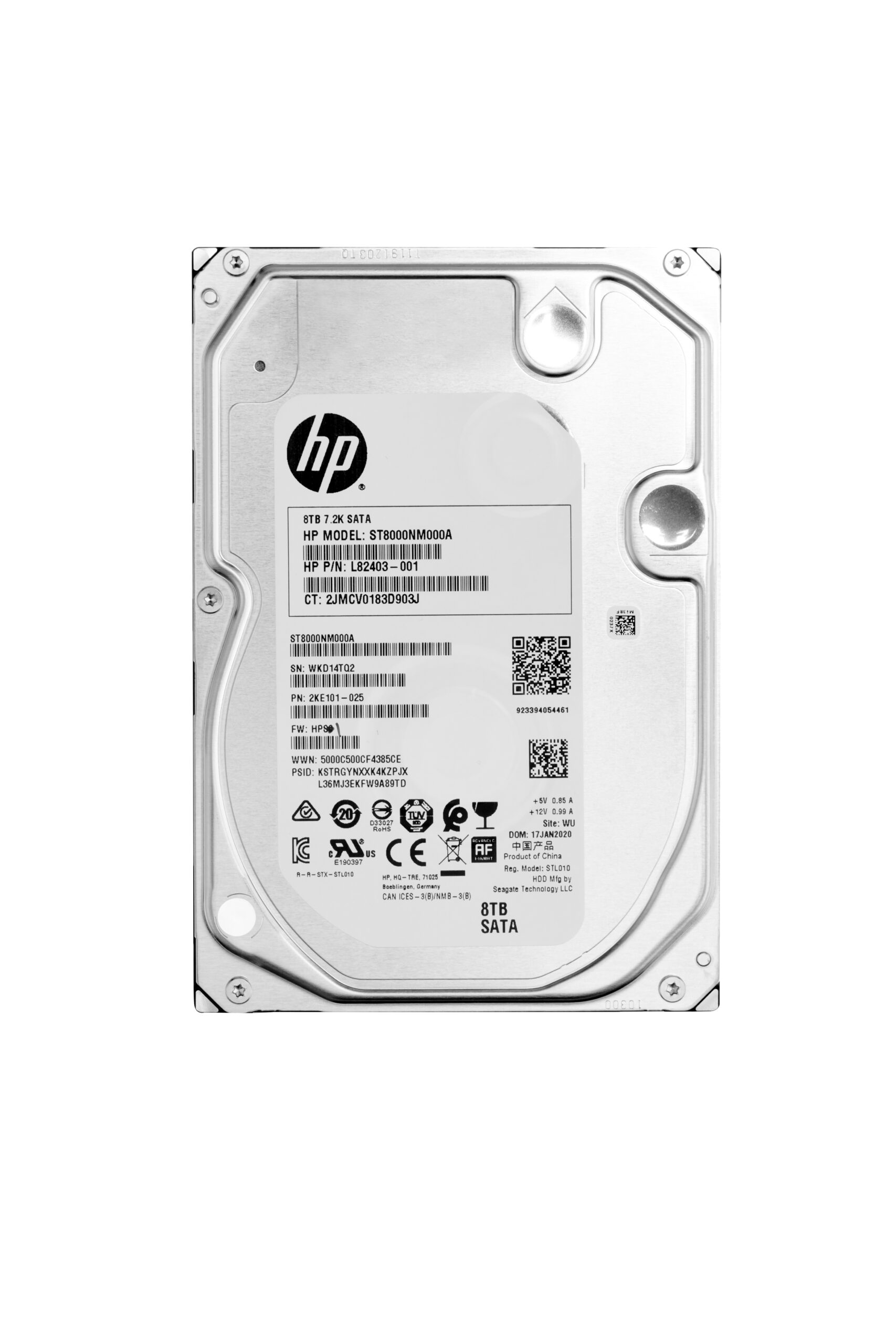 HP Dysk SATA Enterprise 8 TB 7200 obr./min 3,5″