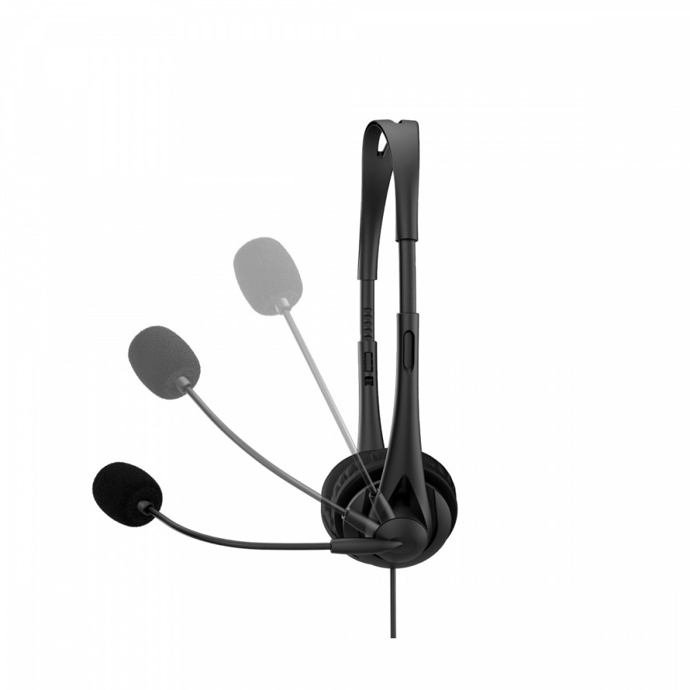 HP Stereo USB Headset G2 (428H5AA#ABB) - Przewodowy zestaw słuchawkowy USB-A - obrazek 2