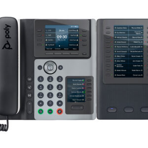 HP Poly Telefon IP Poly Edge E400 z obsługą funkcji PoE