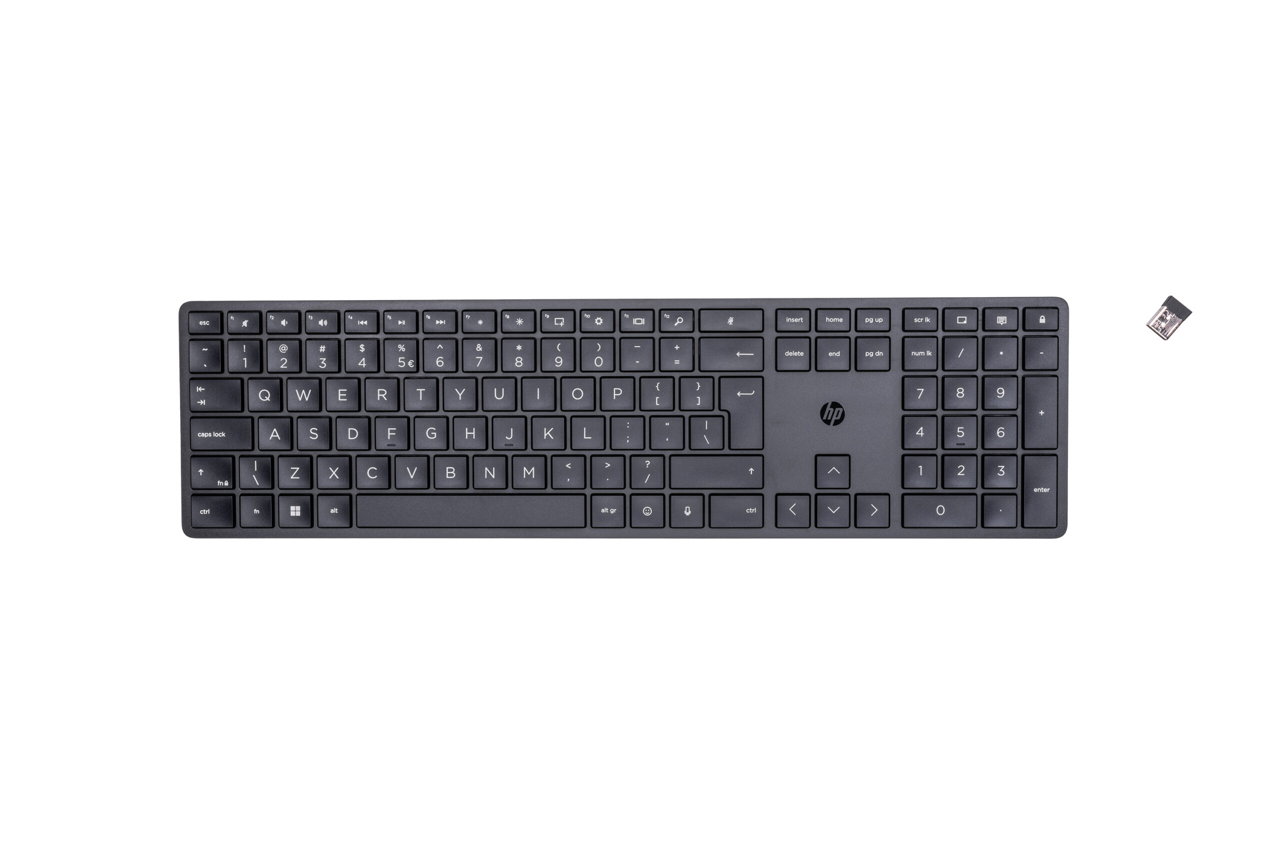 HP Classic 450 Wireless Programmable Keyboard Black - 4R184AA#ABB