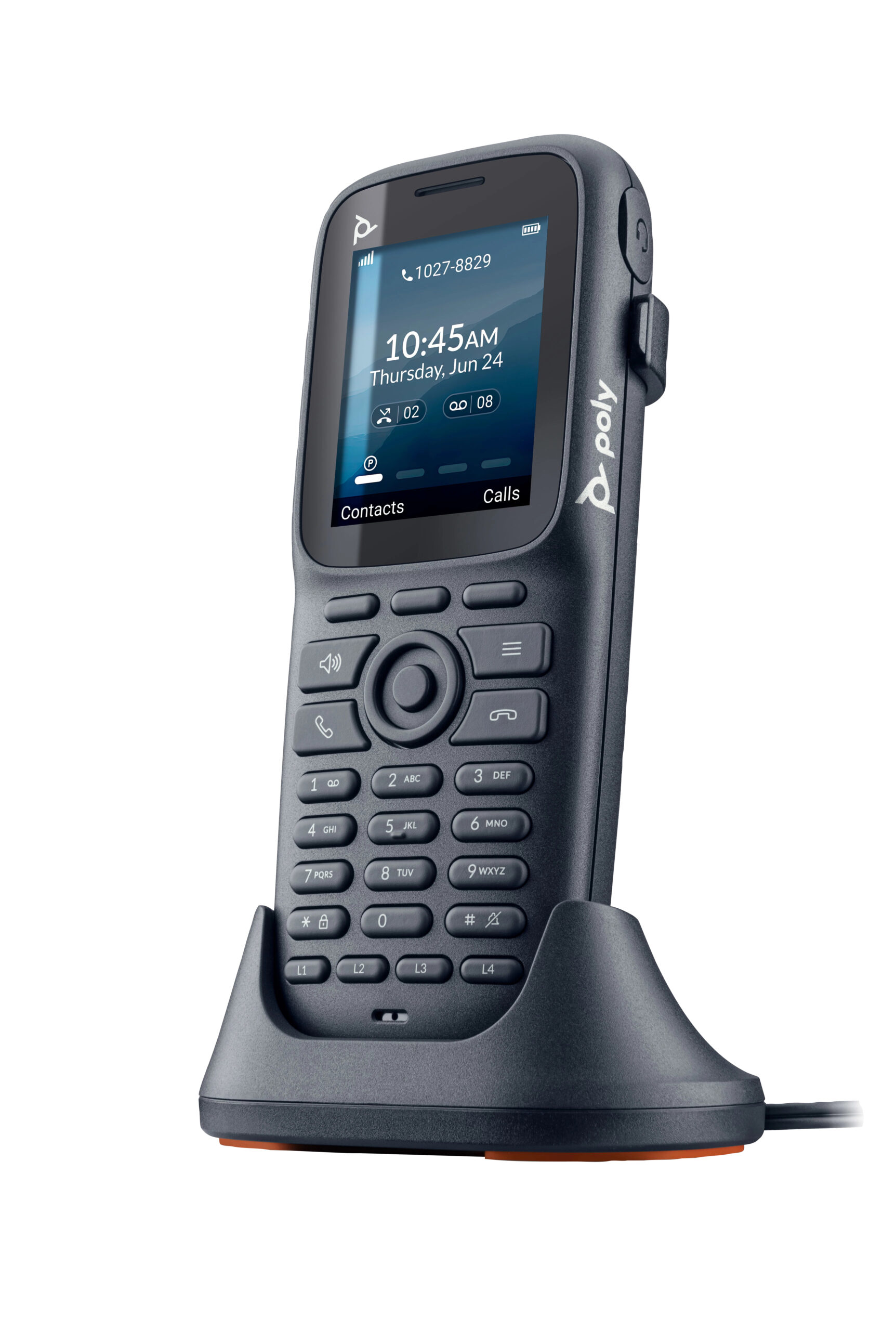 Poly Rove 20 Single Cell DECT 1880-1900 MHz B1 Base Station and 20 Phone Handset Kit EMEA - INTL English Loc Euro plug