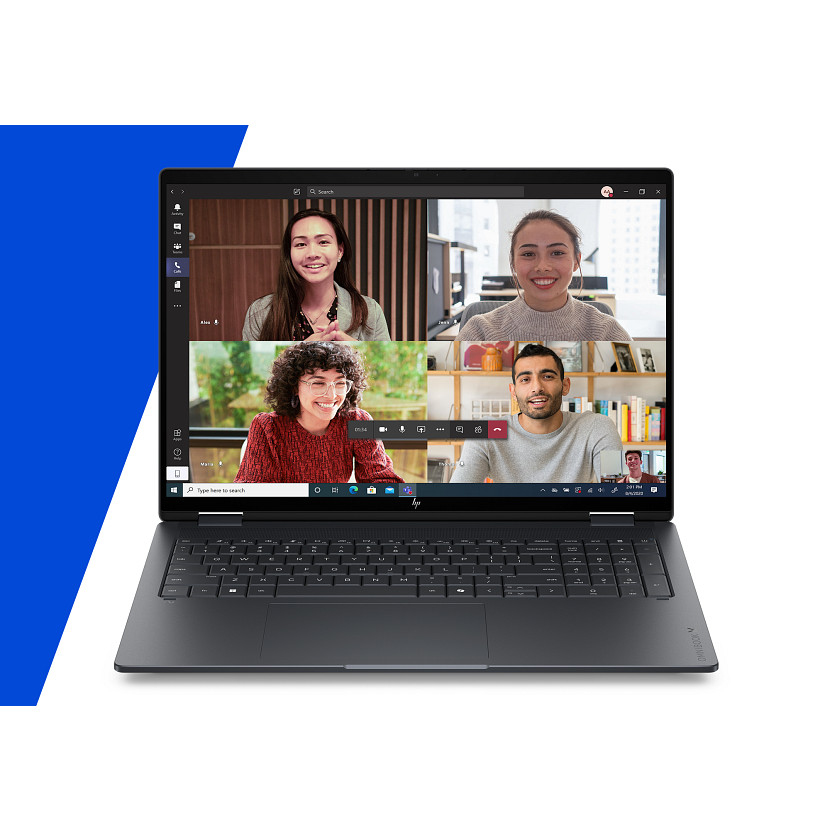 HP OmniBook X Flip 2-in-1 Laptop Next Gen AI 16-cb0000nwx Copilot+ PC Intel Core Ultra 9 386H 40,6 cm (16") Ekran dotykowy 3K 32 GB LPDDR5x-SDRAM 1 TB SSD Wi-Fi 7 (802.11be) Windows 11 Home Czarny, Szary - obrazek 5
