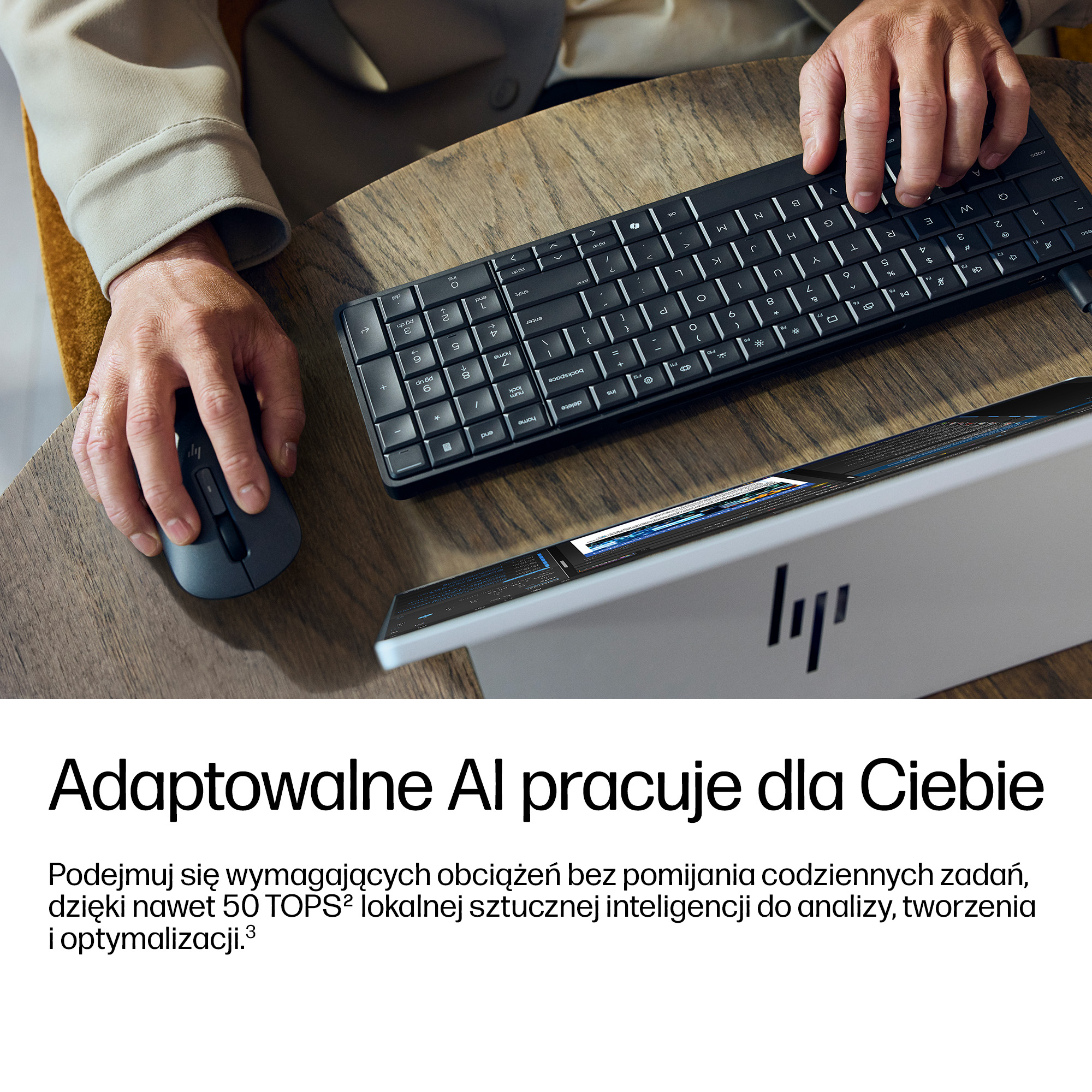 HP EliteBoard G1a Next Gen AI PC Copilot+ PC PRO 340 16 GB DDR5-SDRAM Windows 11 Pro Czarny - obrazek 5