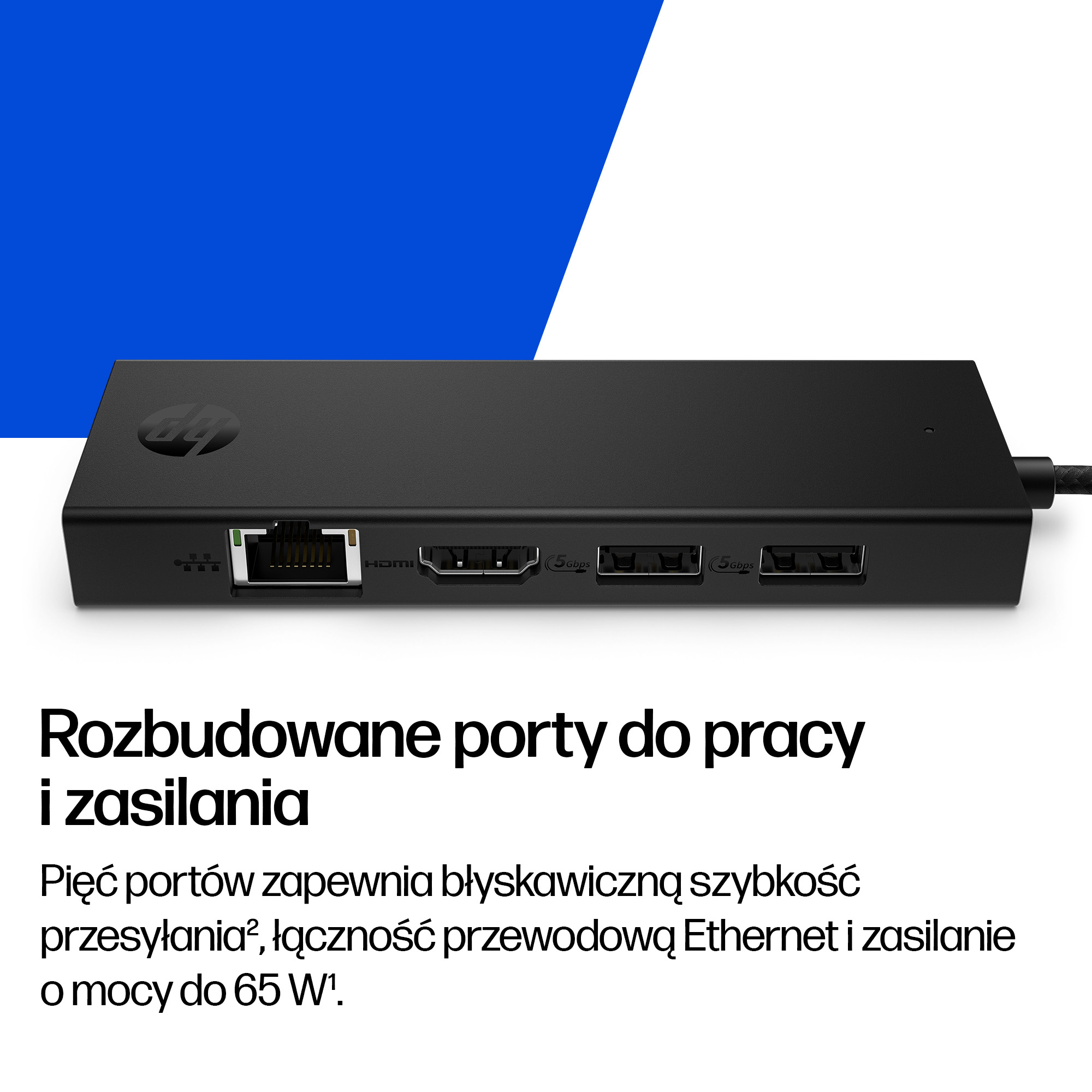 HP Koncentrator Portable USB-C 4K HDMI - obrazek 3