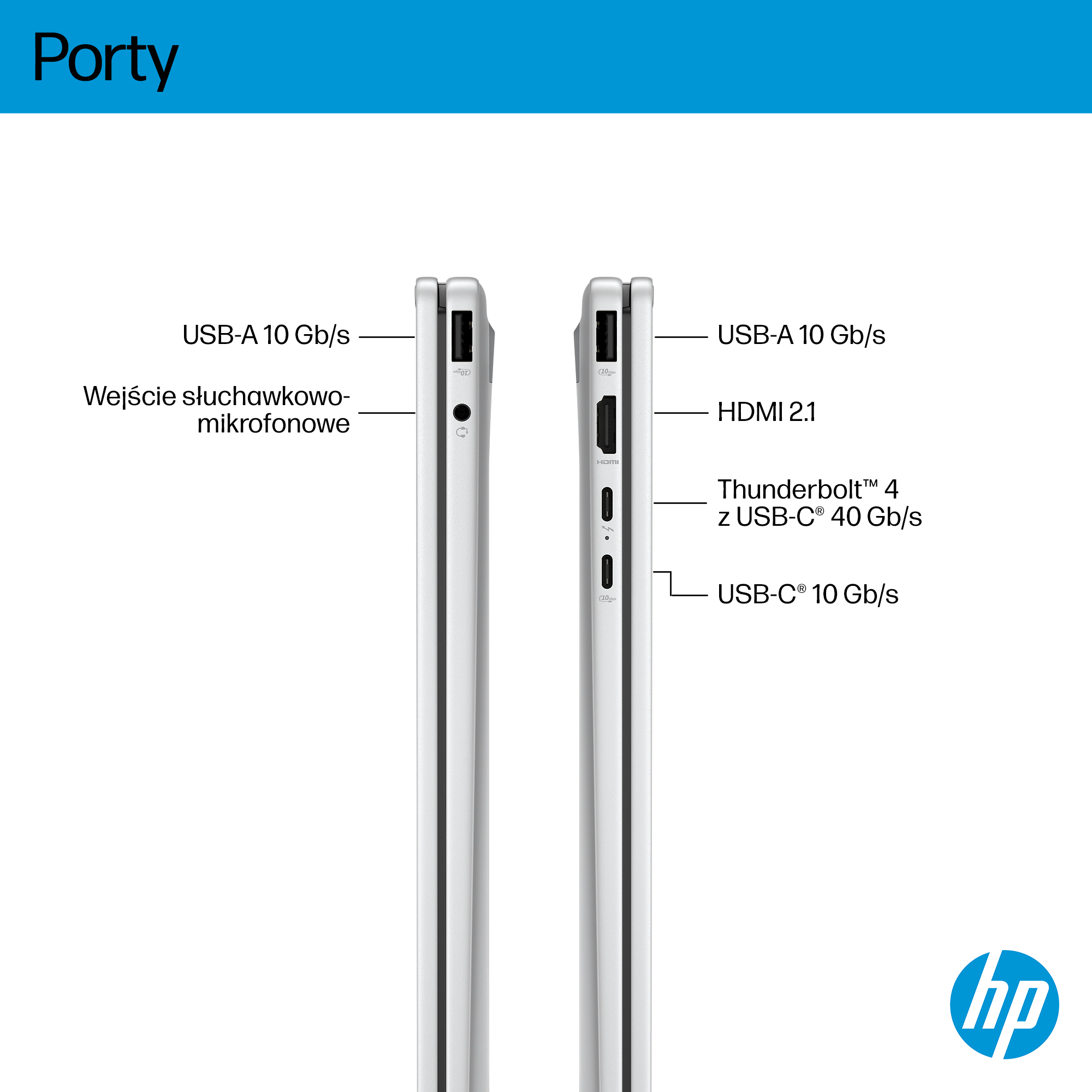 HP OmniBook X Flip 2-in-1 Laptop Next Gen AI 16-as0003nwx Copilot+ PC Intel Core Ultra 5 226V 40,6 cm (16") Ekran dotykowy 2K 16 GB LPDDR5x-SDRAM 512 GB SSD Wi-Fi 6E (802.11ax) Windows 11 Home Srebrny - obrazek 4