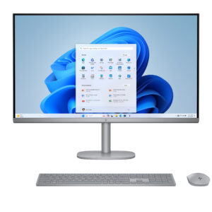 HP OmniStudio X 32-c0005nw Intel Core Ultra 7 155H 80 cm (31.5") 3840 x 2160 px All-in-One PC 32 GB DDR5-SDRAM 1 TB SSD Windows 11 Home Wi-Fi 7 (802.11be) AI PC Srebrny