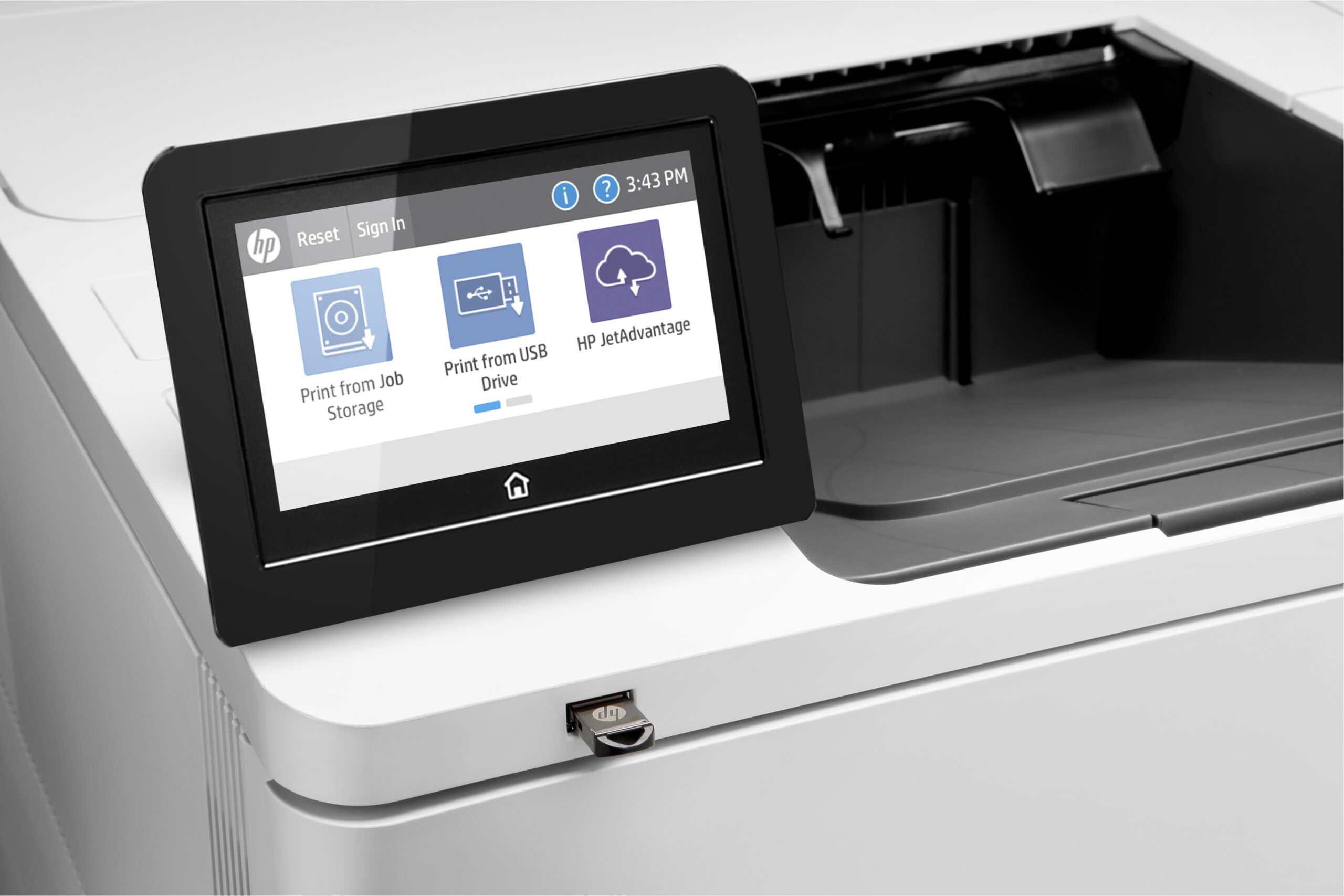 HP LaserJet Enterprise M612dn - Drukarka Monochromatyczna - obrazek 5