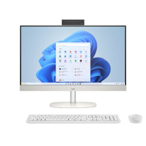 HP 24-cr0332nw AMD Ryzen™ 7 7730U 60,5 cm (23.8") 1920 x 1080 px All-in-One PC 16 GB DDR4-SDRAM 512 GB SSD Windows 11 Home Wi-Fi 6 (802.11ax) Biały
