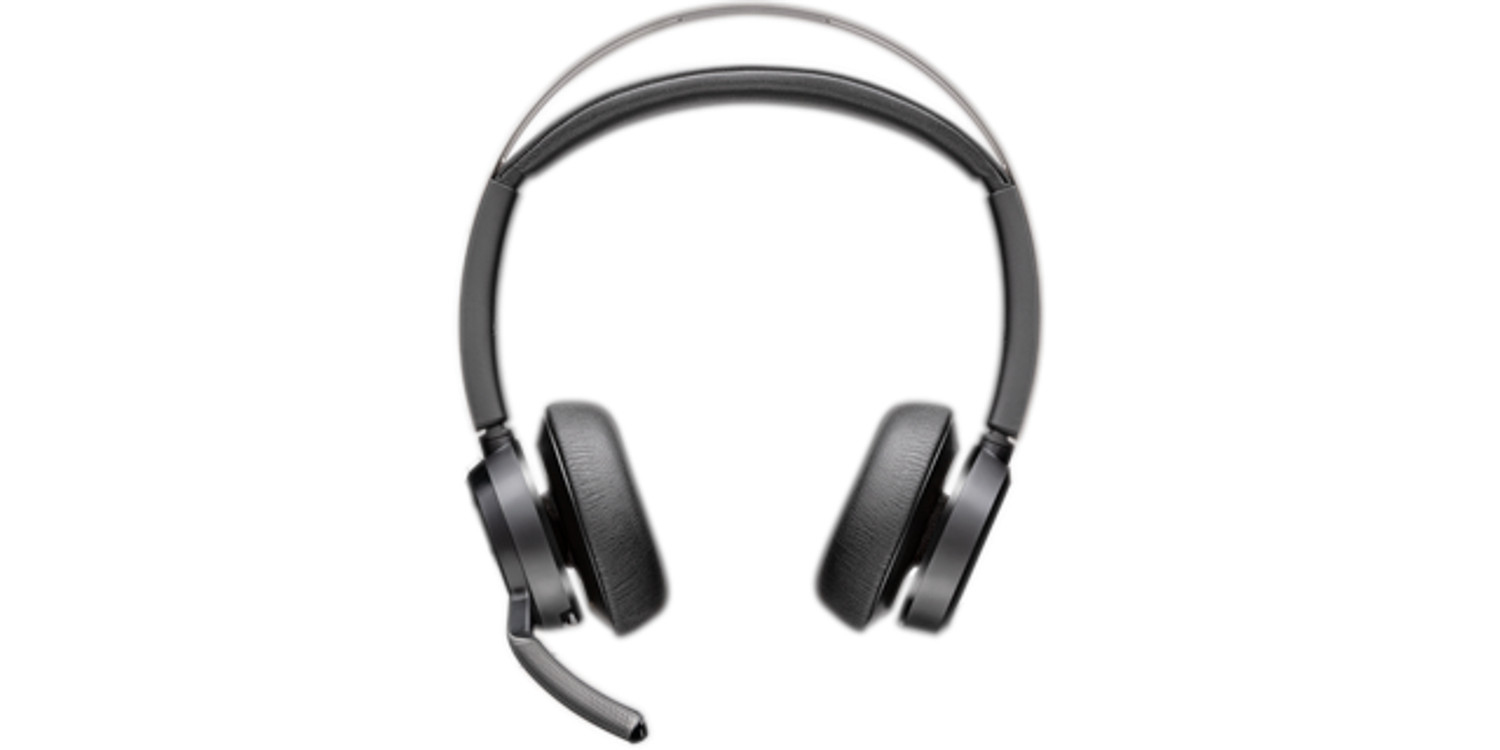 HP Poly Zestaw słuchawkowy Poly Voyager Focus 2 z certyfikatem Microsoft Teams USB-C-C + przejściówka USB-C/A