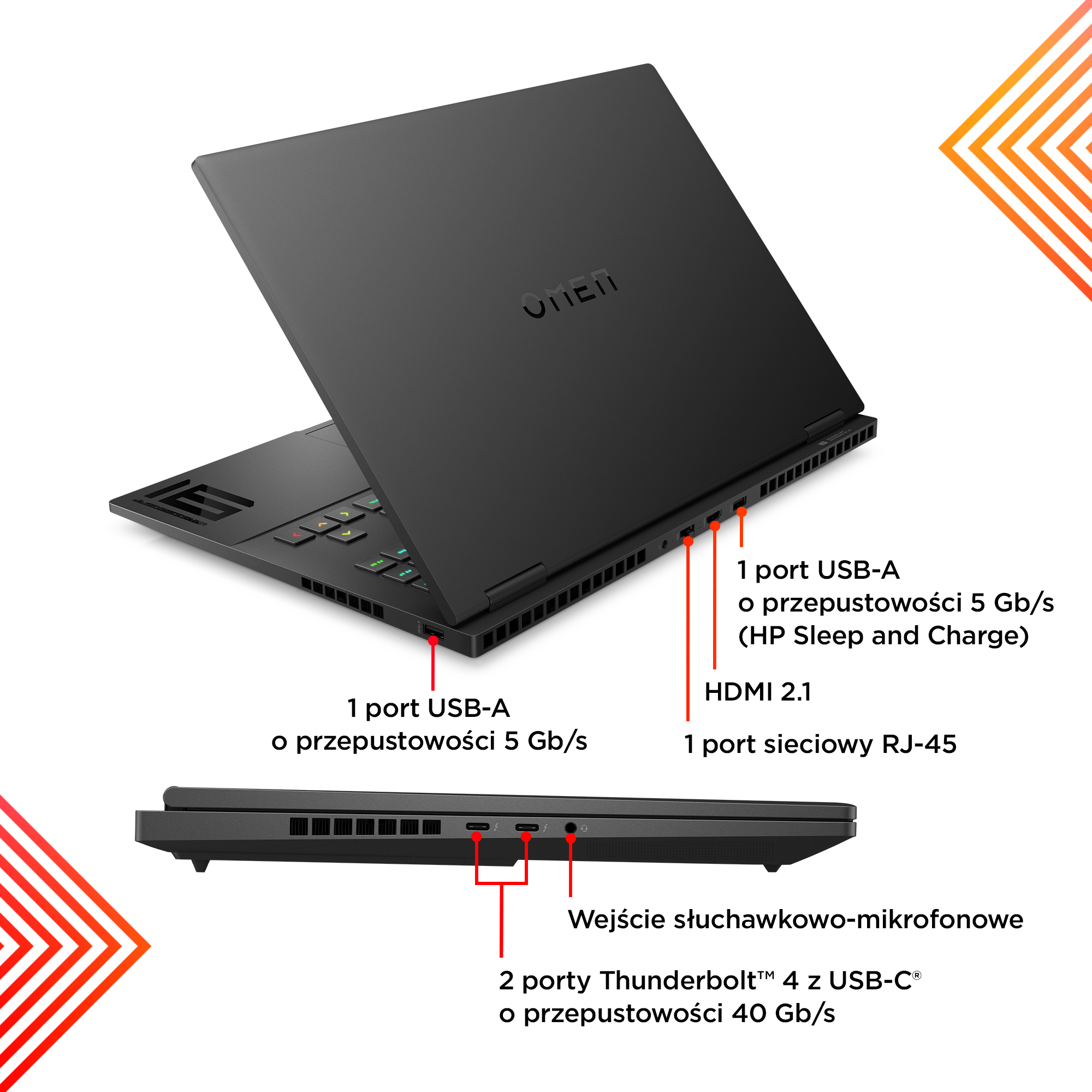 HP Omen 16-wd0660nw – Laptop gamingowy Intel Core i5-13420H - obrazek 5