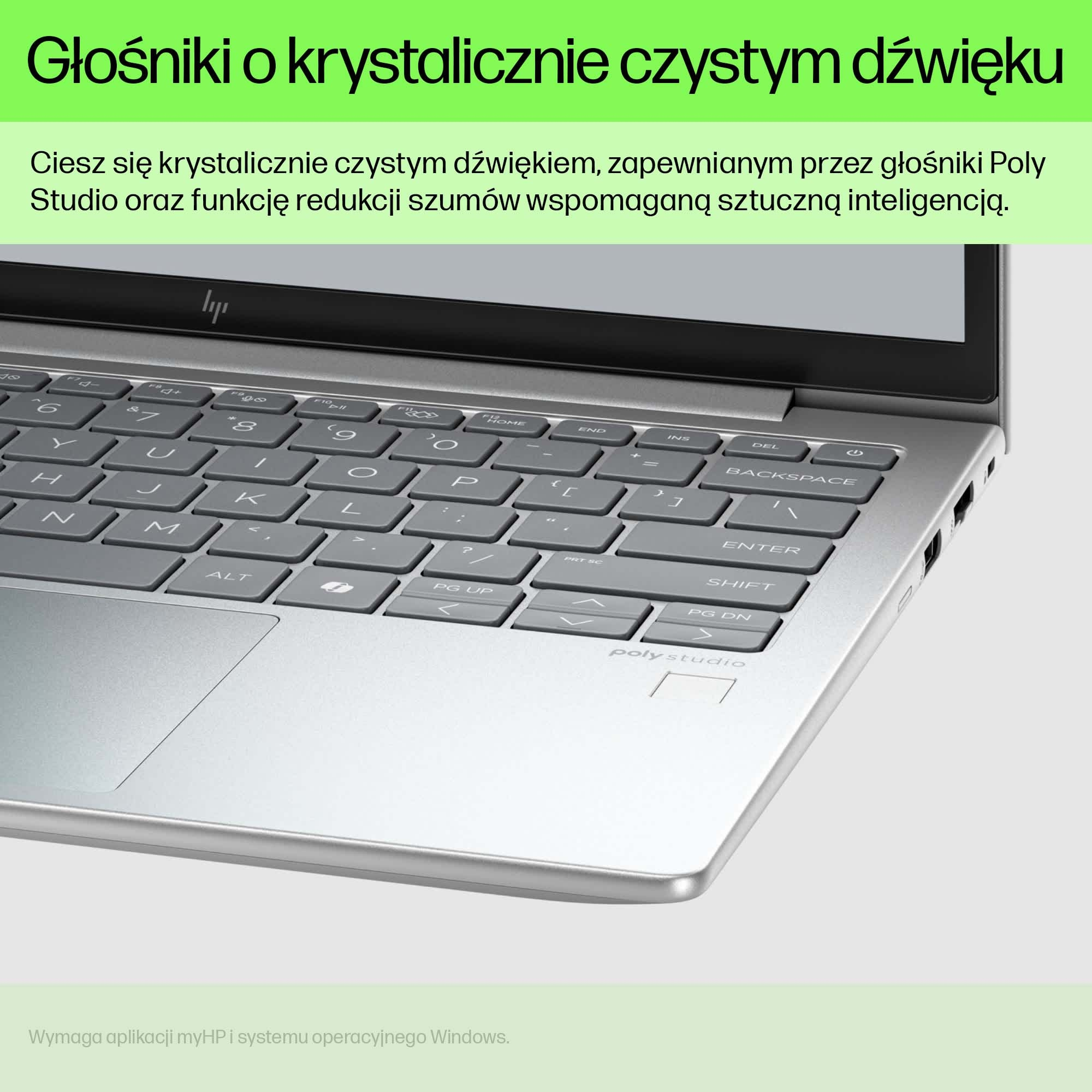 HP EliteBook 640 G11 Intel Core Ultra 7 165H Laptop 35,6 cm (14") WUXGA 32 GB DDR5-SDRAM 1 TB SSD Wi-Fi 6E (802.11ax) Windows 11 Pro AI PC Srebrny - obrazek 5