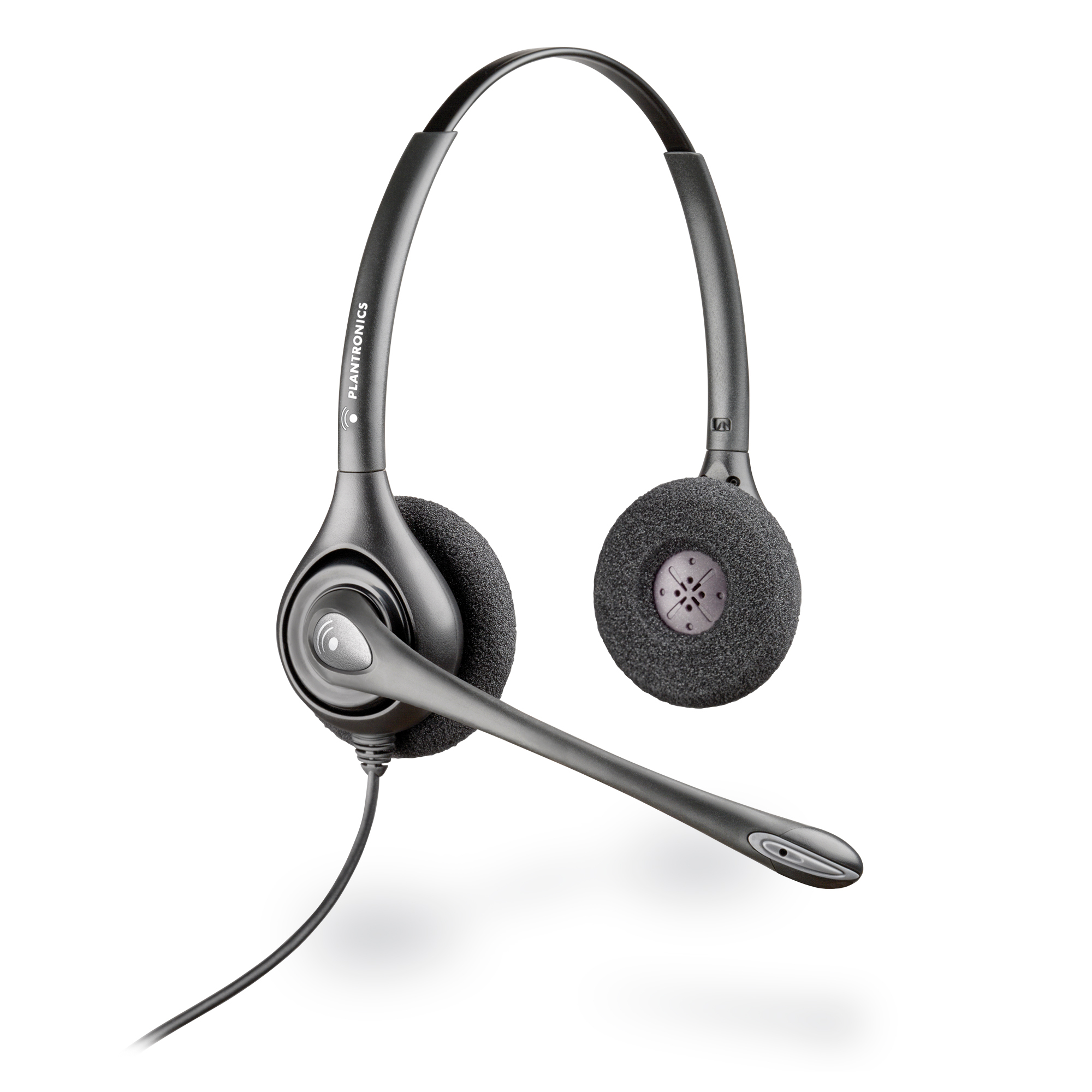 Poly HW261N Supraplus Binaural Dual Headset +Pouch TAA