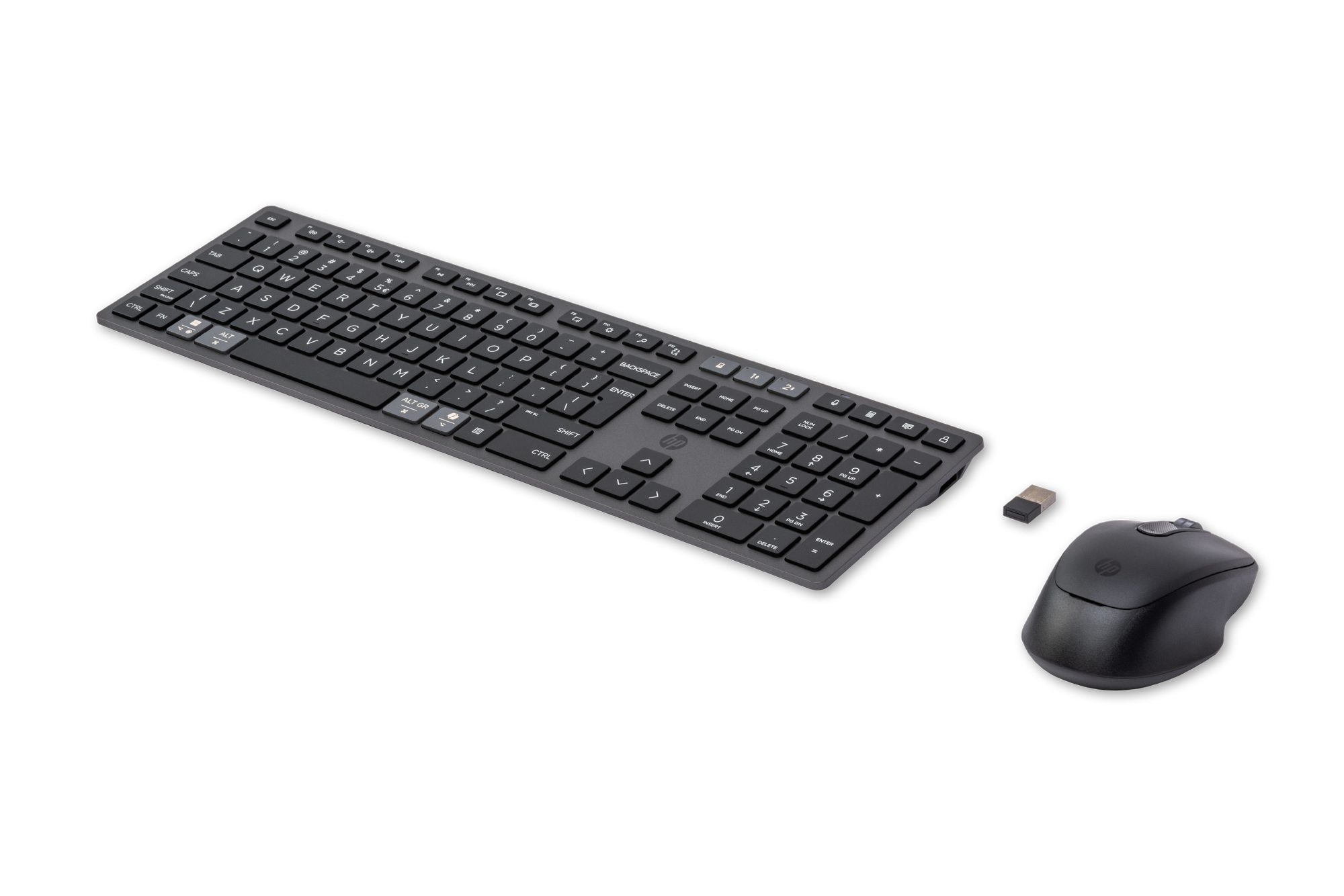HP 720 Multi-Device Rechargeable Wireless Keyboard and Mouse Combo (9T5A9AA) - obrazek 2