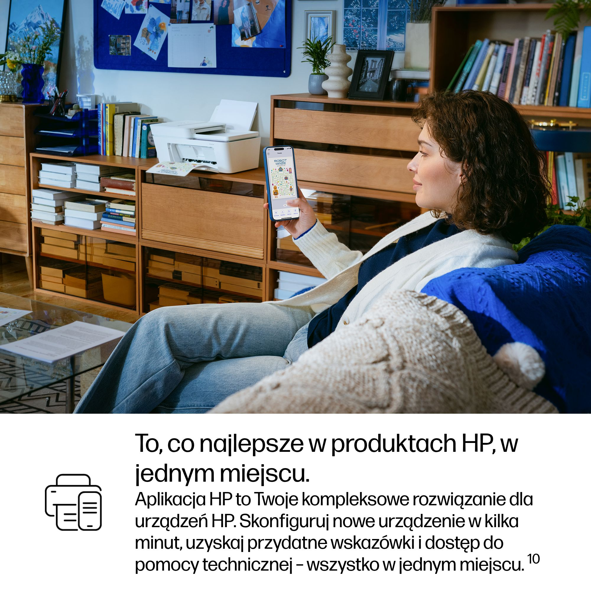 HP DeskJet 4322 All-in-One (A24HNB) - Drukarka Wielofunkcyjna - obrazek 5
