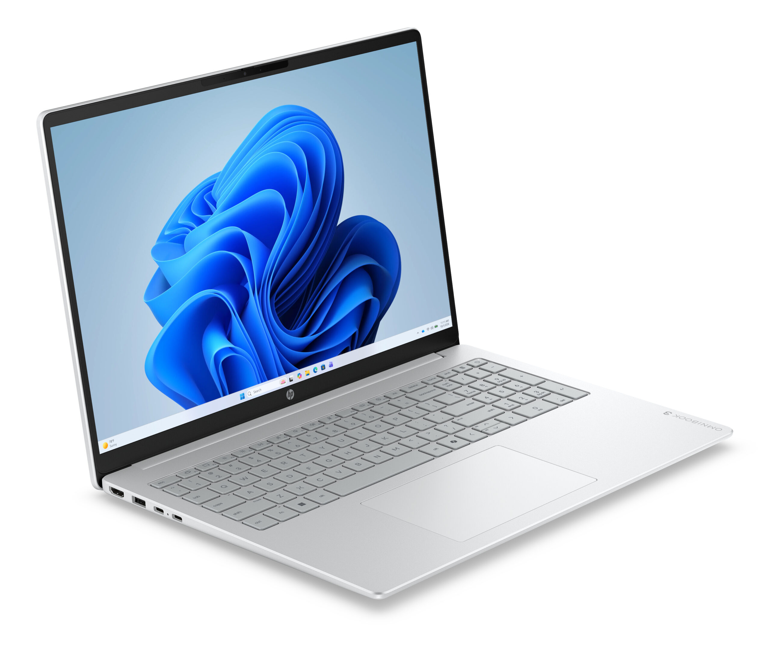 HP OmniBook 3 - Ryzen 5 230 | 16" 2K | 24GB | 512GB | W11H | Srebrny - obrazek 2