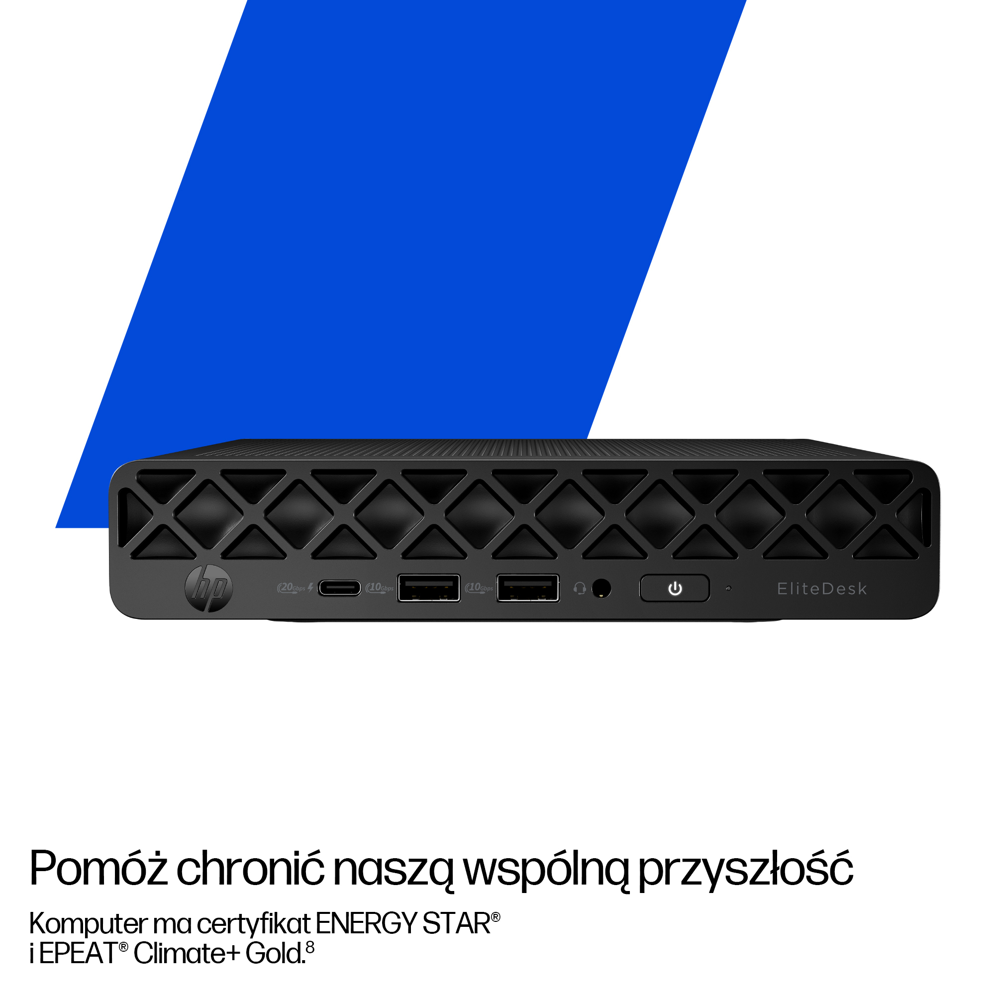 HP EliteDesk 8 Mini G1i AI Intel Core Ultra 7 265T 16 GB DDR5-SDRAM 1 TB SSD Windows 11 Pro Mini PC AI PC Czarny - obrazek 5