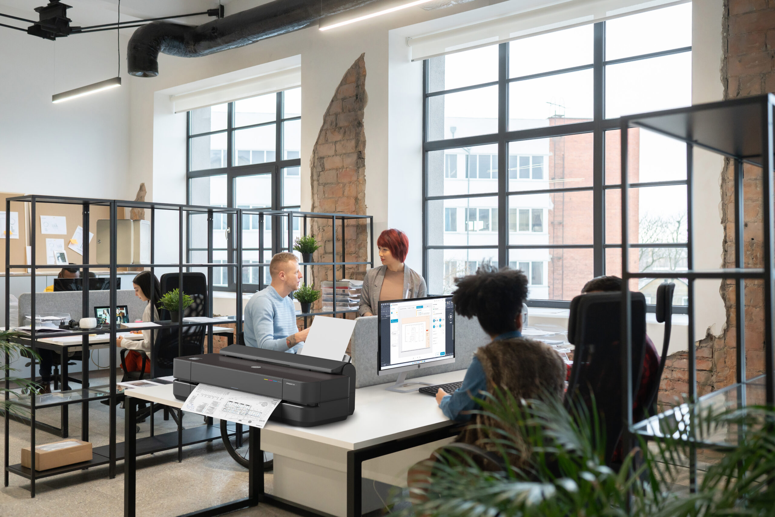 HP Designjet 36-calowa drukarka PostScript T1600 - obrazek 5
