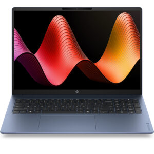 HP DG4B7EA notebook/laptop Intel Core 3 40,6 cm (16") 2K 12 GB DDR5-SDRAM 512 GB SSD Wi-Fi 6 (802.11ax) Free DOS AI PC Niebieski, Szary