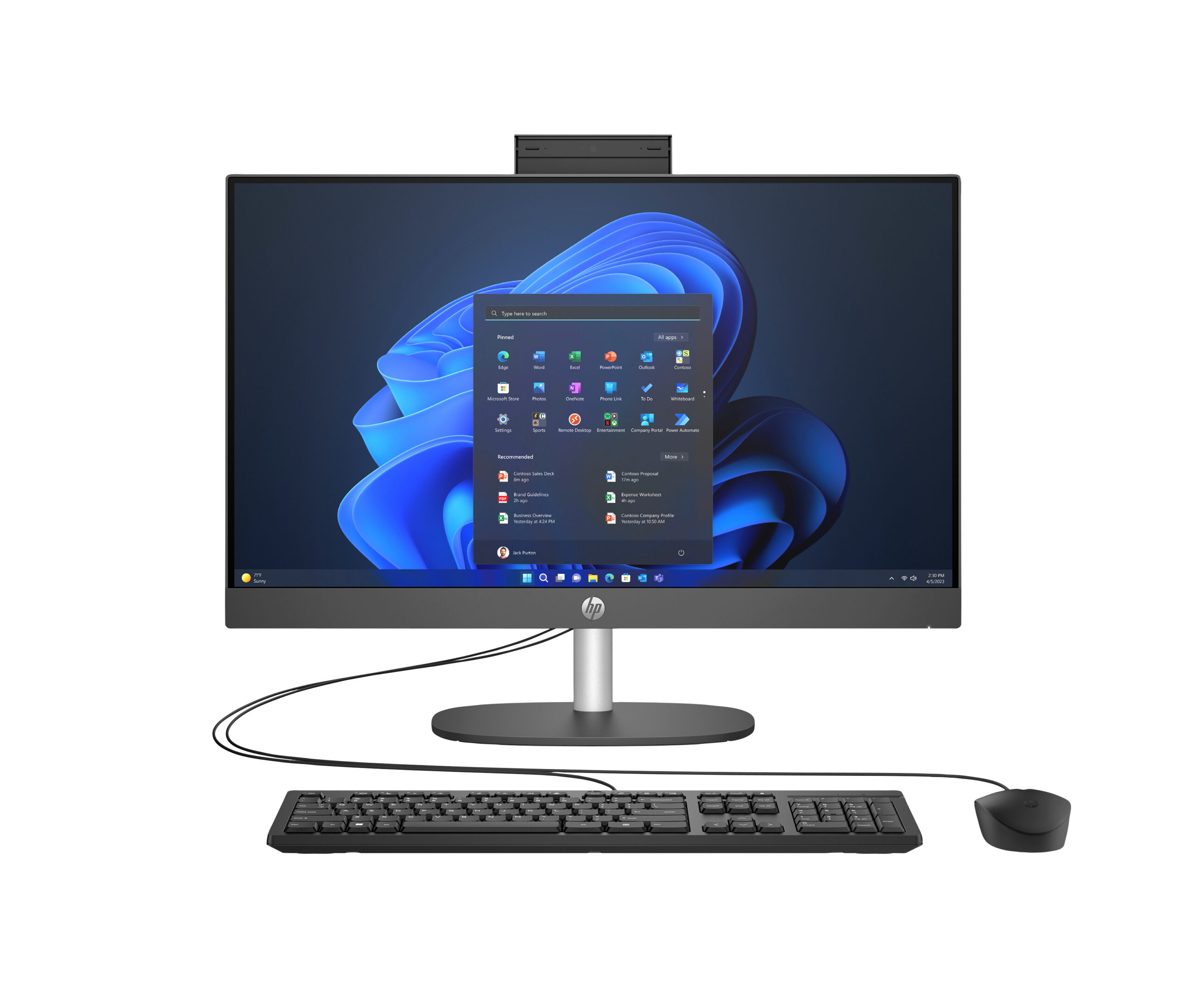 HP ProOne 240 G10 AiO - Intel Ultra 5, 16GB RAM, 512GB SSD