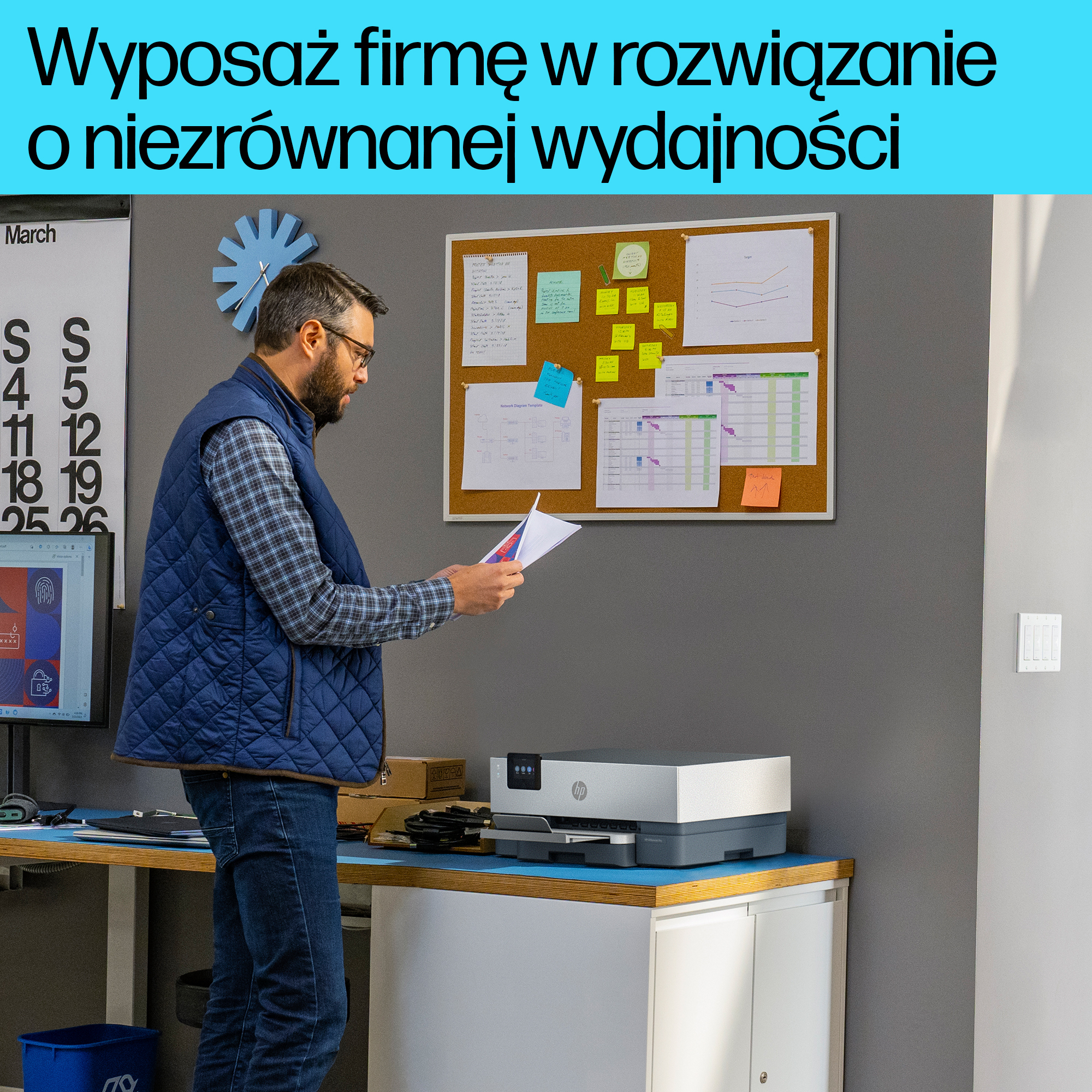 HP OfficeJet Pro 9110b (5A0S3B#629) - Kolorowa drukarka atramentowa - obrazek 5