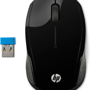 HP Mysz Classic 200 Bezprzewodowa Czarna - X6W31AA#ABB