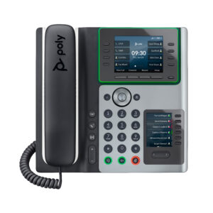 HP Poly Edge E450 IP Phone - Dwa wyświetlacze i PoE