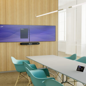 Poly Studio X50 All-In-One Video Bar with TC8 Controller Kit United Kingdom - UK English localization