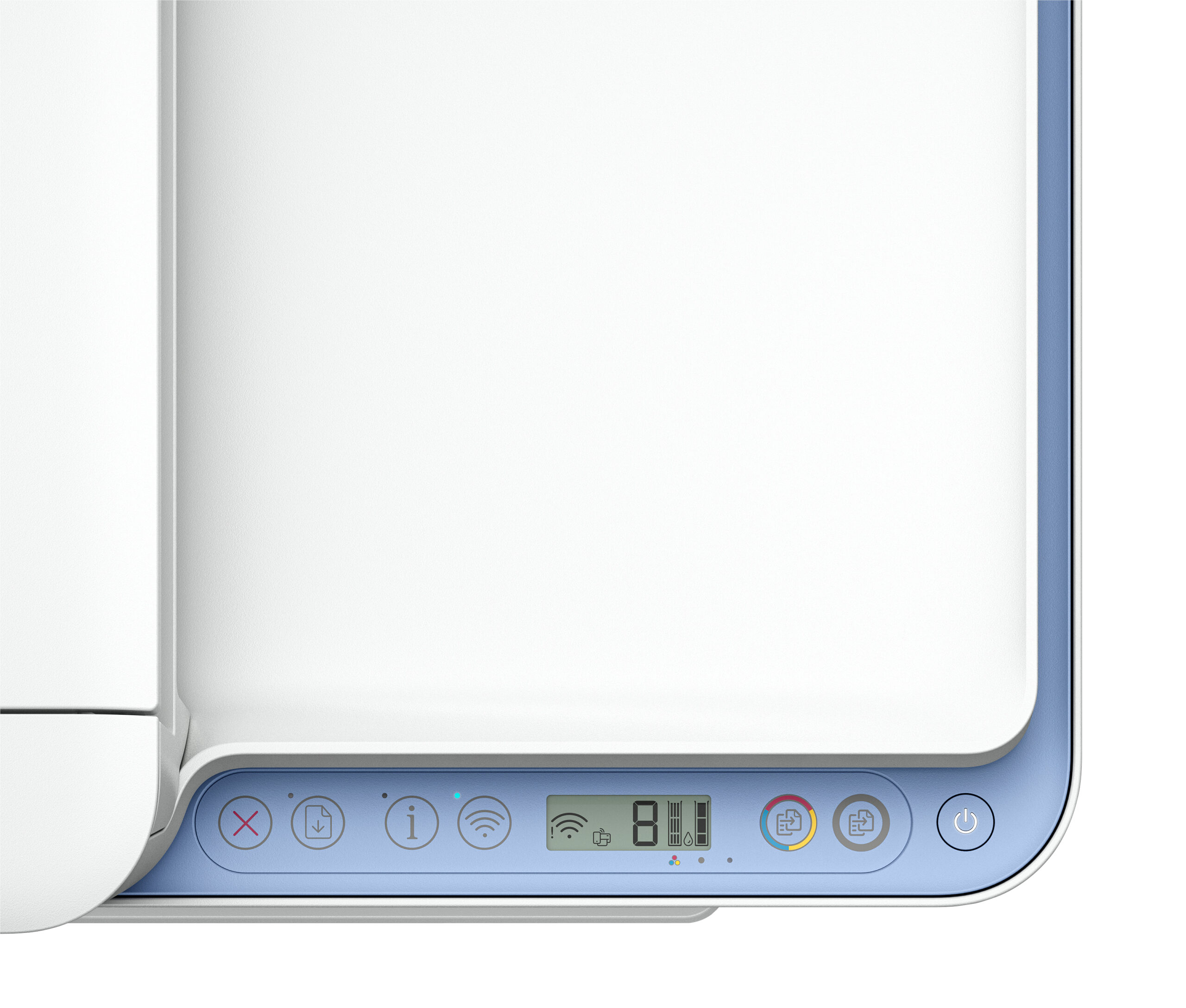 HP DeskJet 4222e Bezprzewodowe All-in-One W kolorze Drukarka, Instant Ink; Kopiarka, skaner - obrazek 3